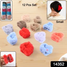 Small Ffluffy Hair Clip