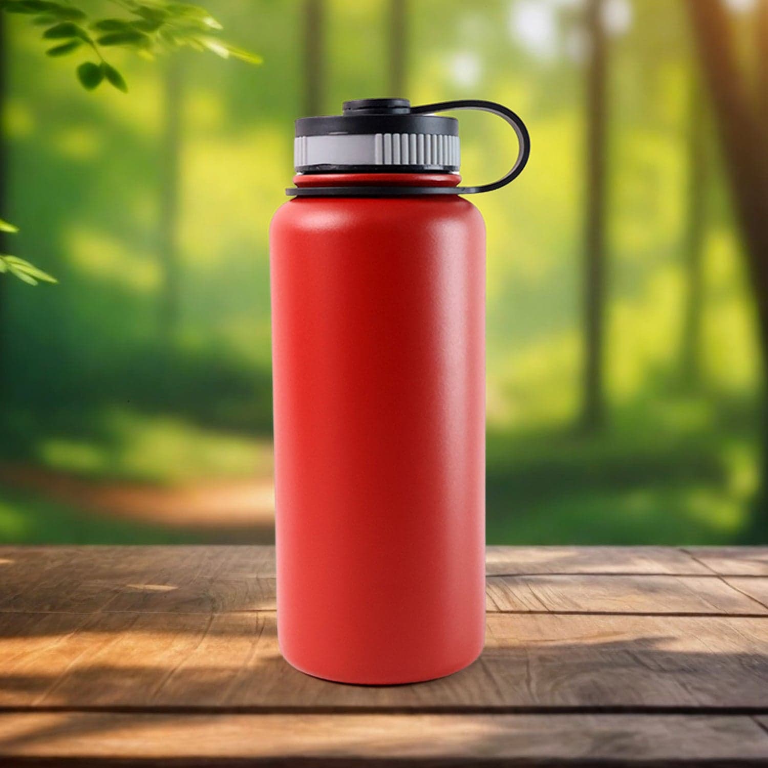 14357 Red Vacuum Ss Water Bottle 1000Ml thumbnail 5