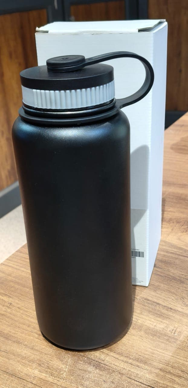 14360 Black Vacuum Ss Water Bottle 1000Ml thumbnail 7