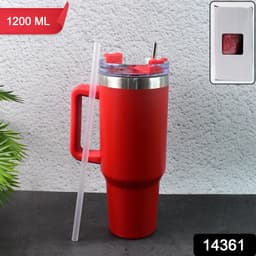 14361 Black Ss Vacuum Tumbler With Lid
