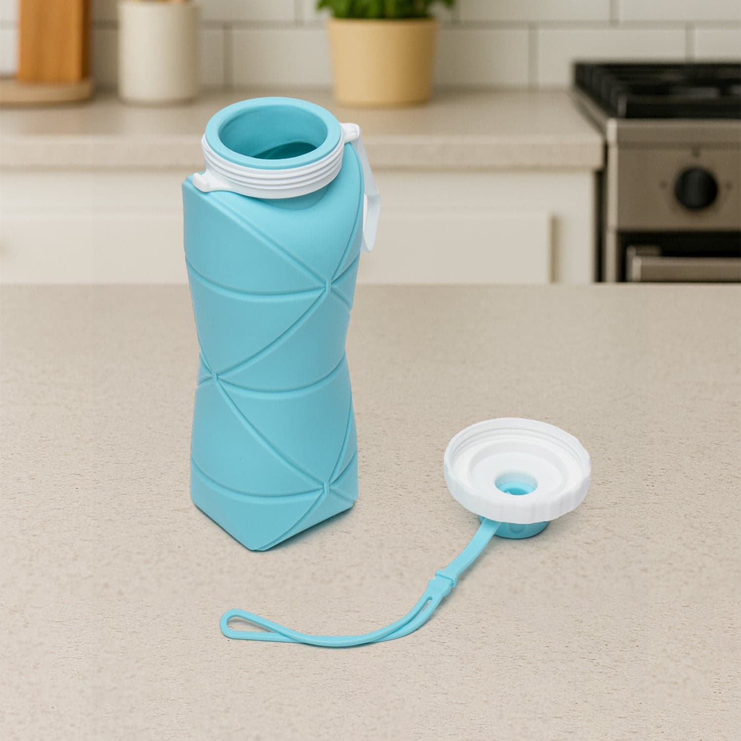 Collapsible Water Bottle 600Ml thumbnail 6