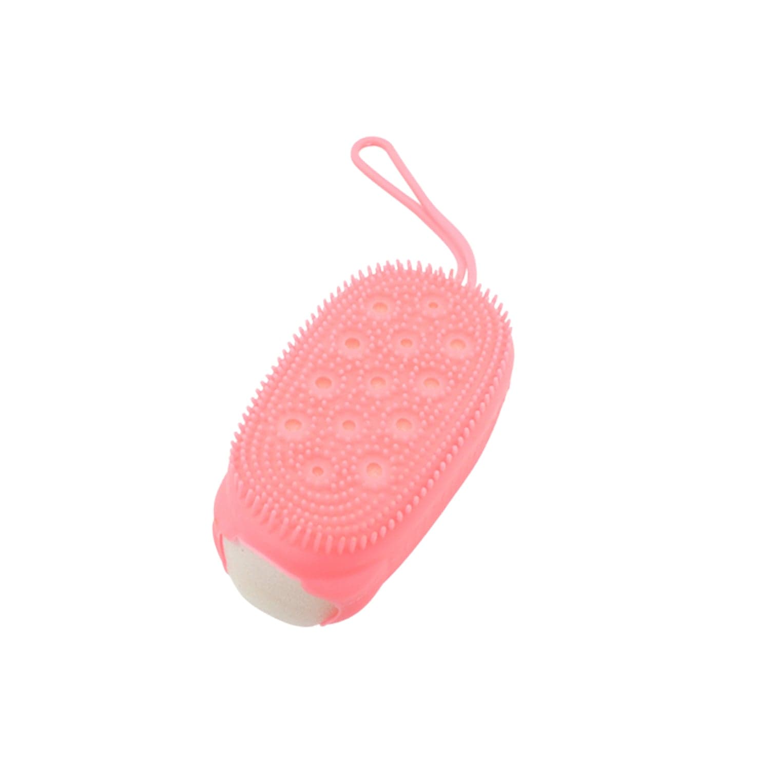 Super Soft Silicone Bath Brush of Double-Sided Body Scrubber for Deep Cleansing & Exfoliation (1 Pc) thumbnail 4