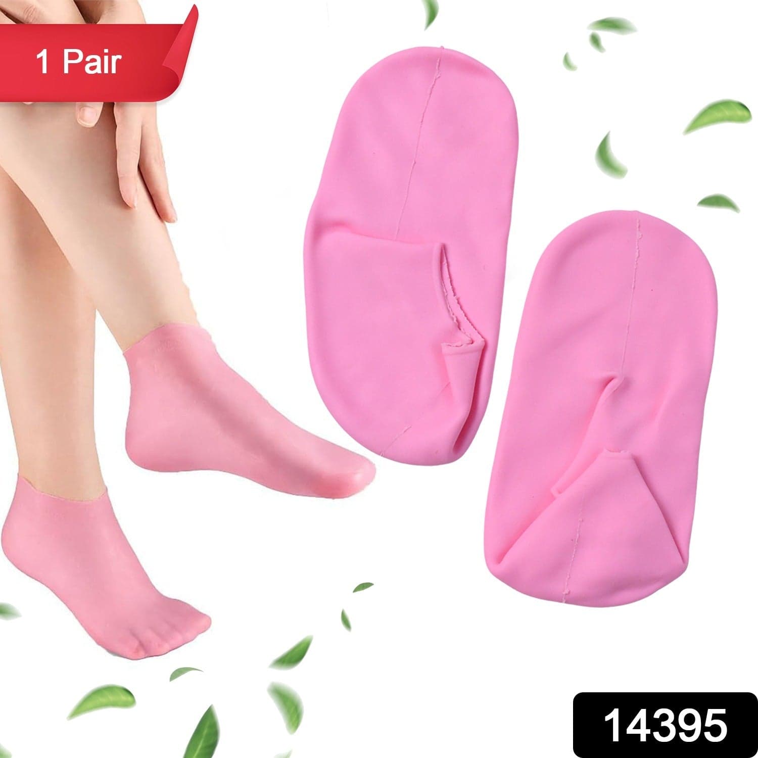 Silicone Moisturizing Socks (1 Pair) thumbnail 2