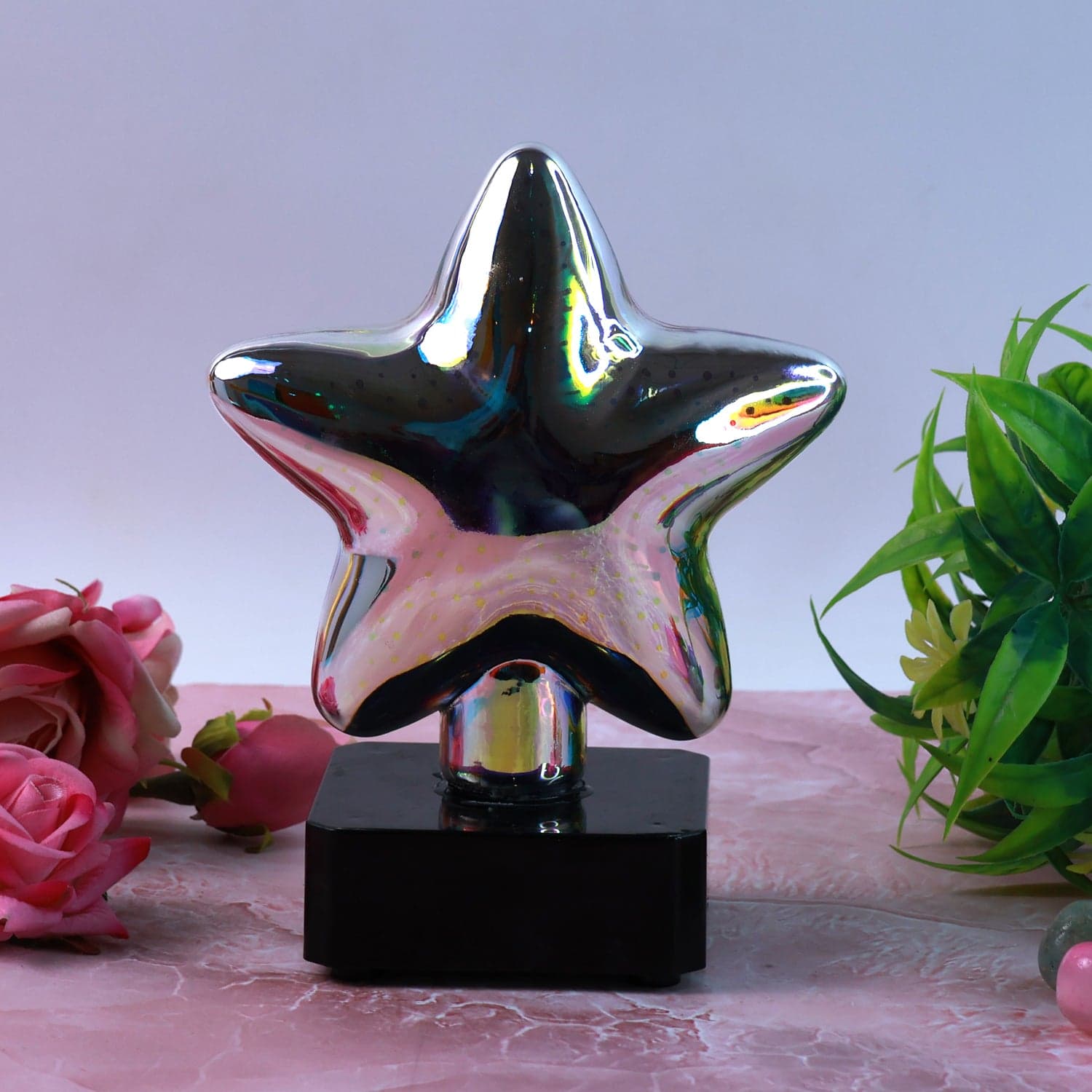 Star Shaped 3D Illusion Decorative Led Night Lamp 1 Pc thumbnail 3