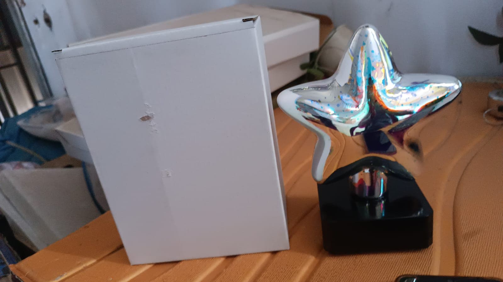 Star Shaped 3D Illusion Decorative Led Night Lamp 1 Pc thumbnail 6