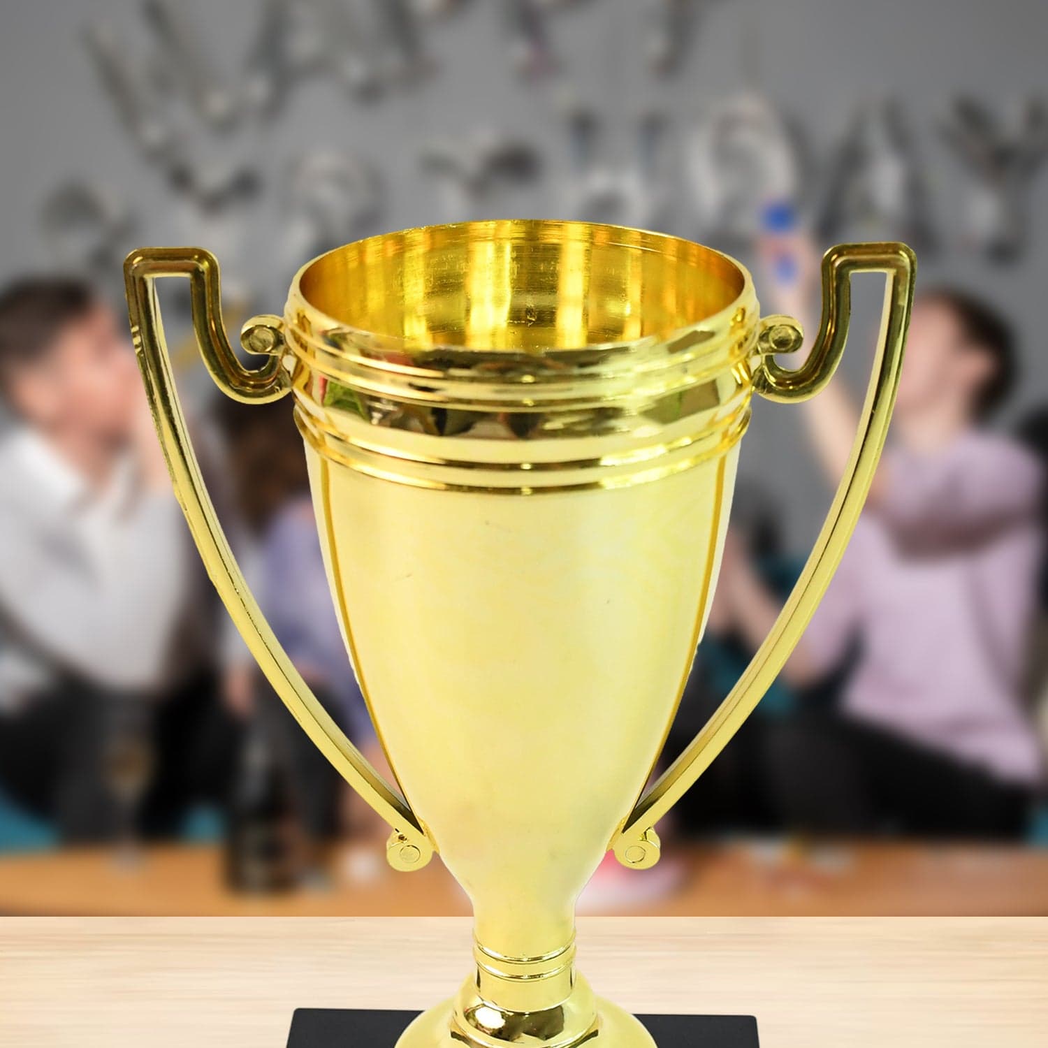 14407 Plastic Golden Birthday Trophy thumbnail 3