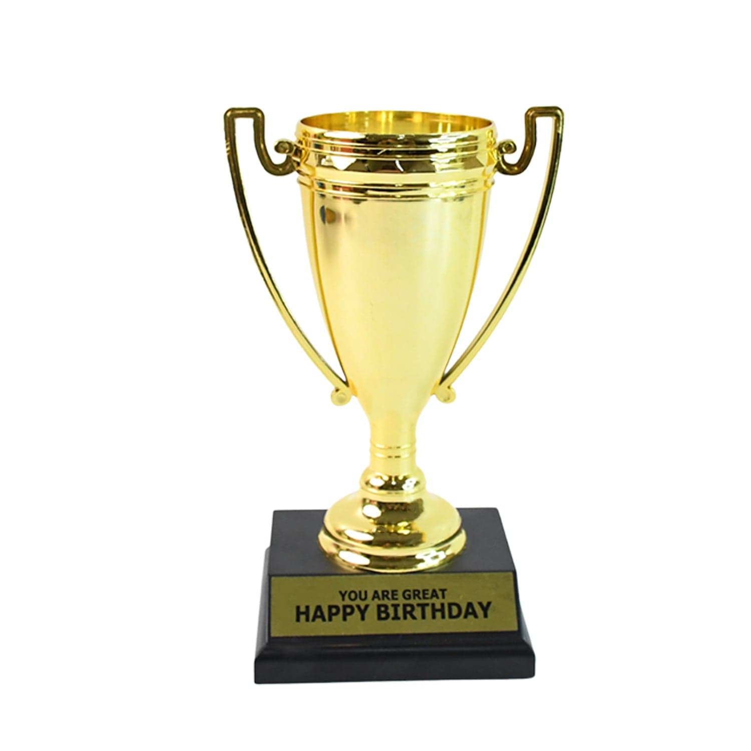 14407 Plastic Golden Birthday Trophy thumbnail 4