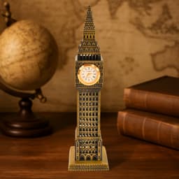 Big Ben London Clock Tower Miniature Metal Statue