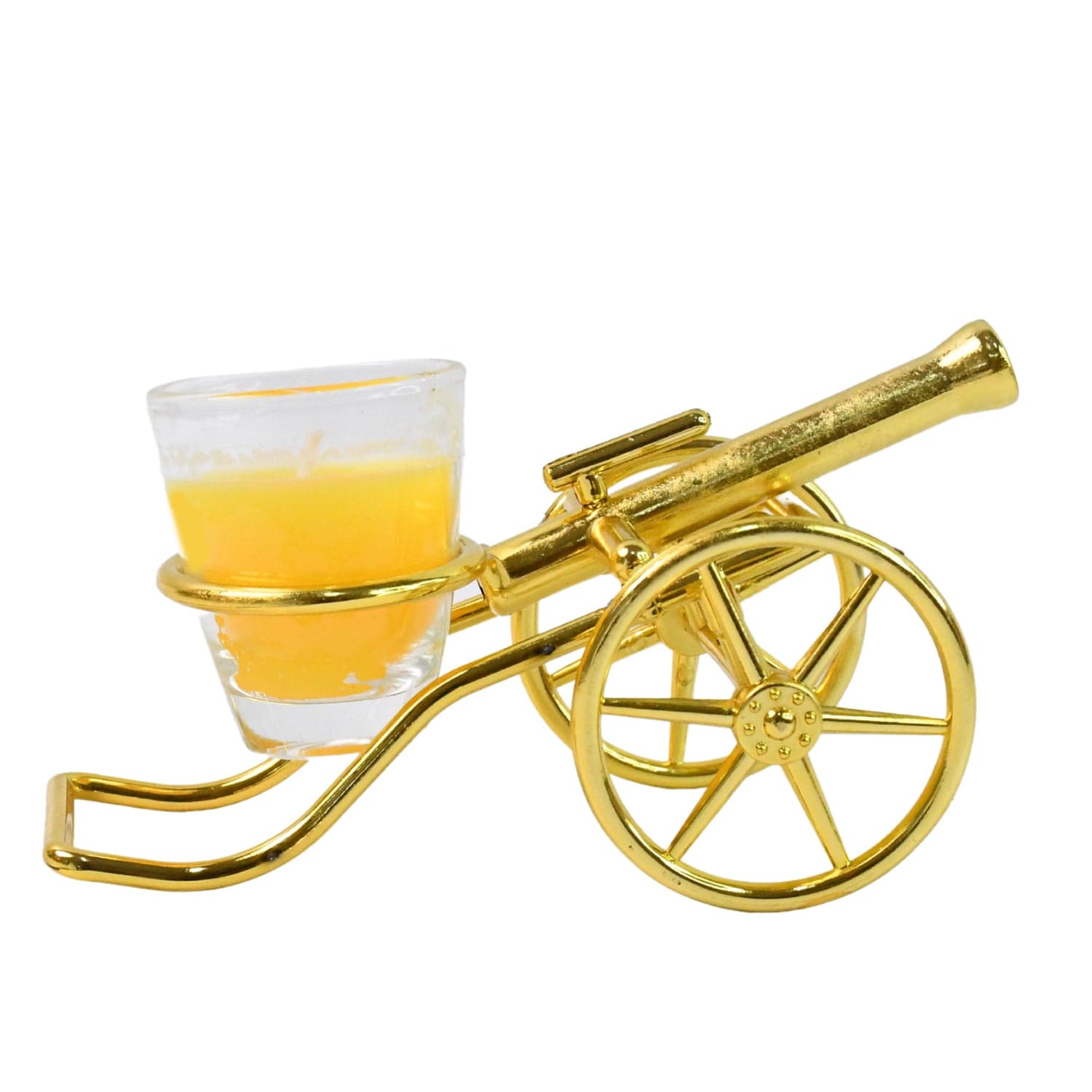 Top Cannon Tealight Holder / Candle Holder, Diwali (1 Pc) thumbnail 5
