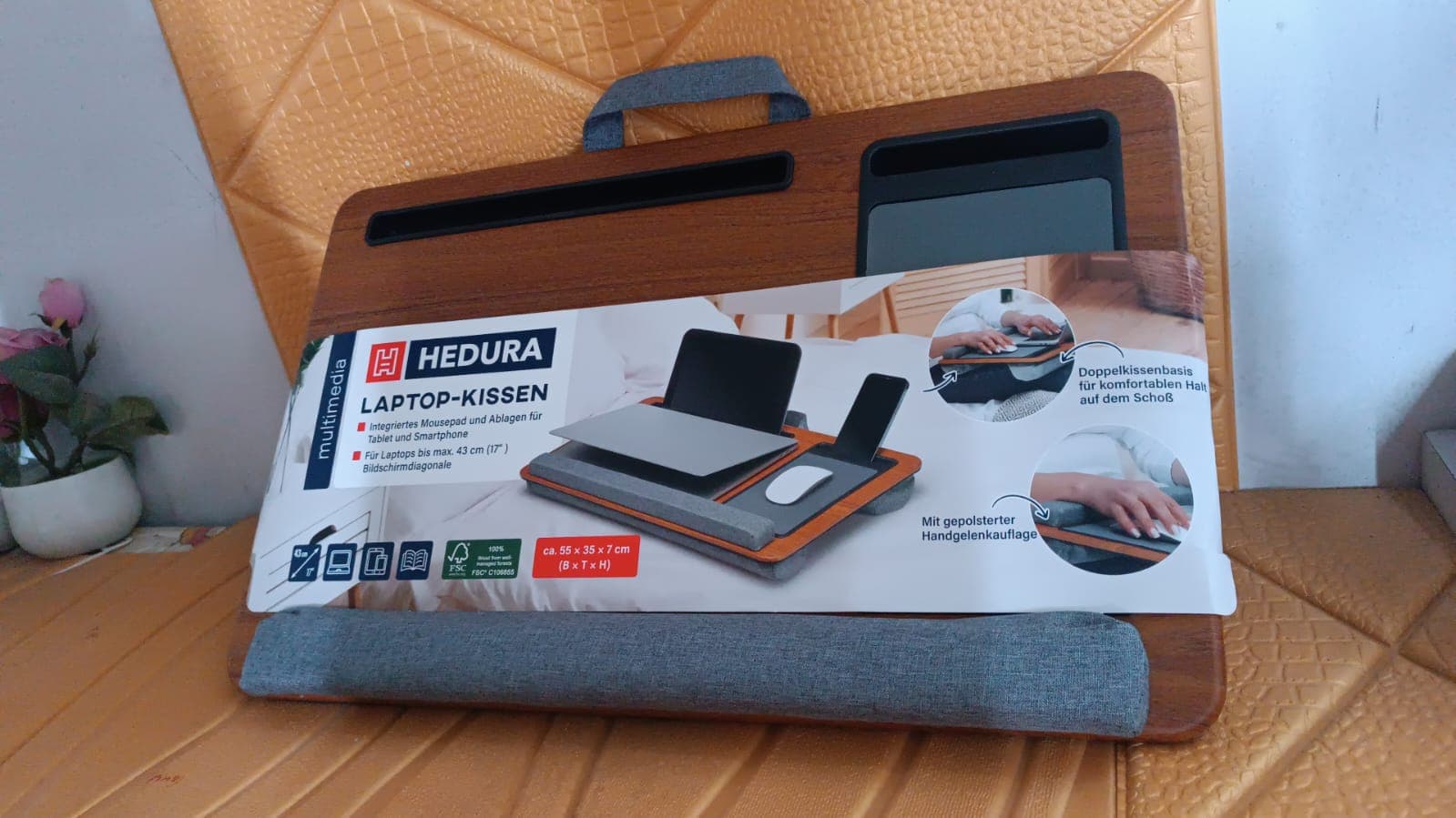 Portable Laptop Table with Mouse Pad (55—35 Cm / 1 Pc) thumbnail 10