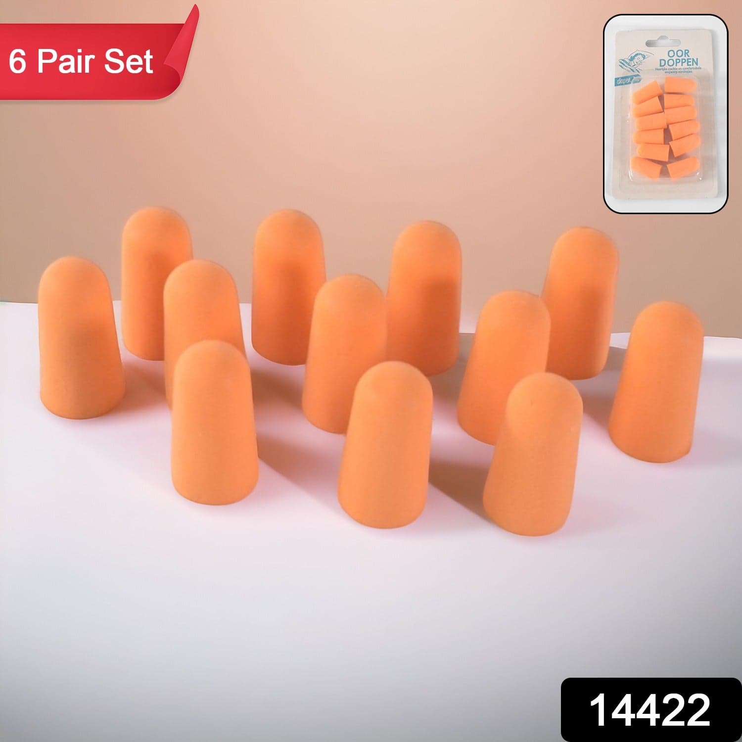 Earplugs Noise Reduction For Noise (6 Pair) thumbnail 2