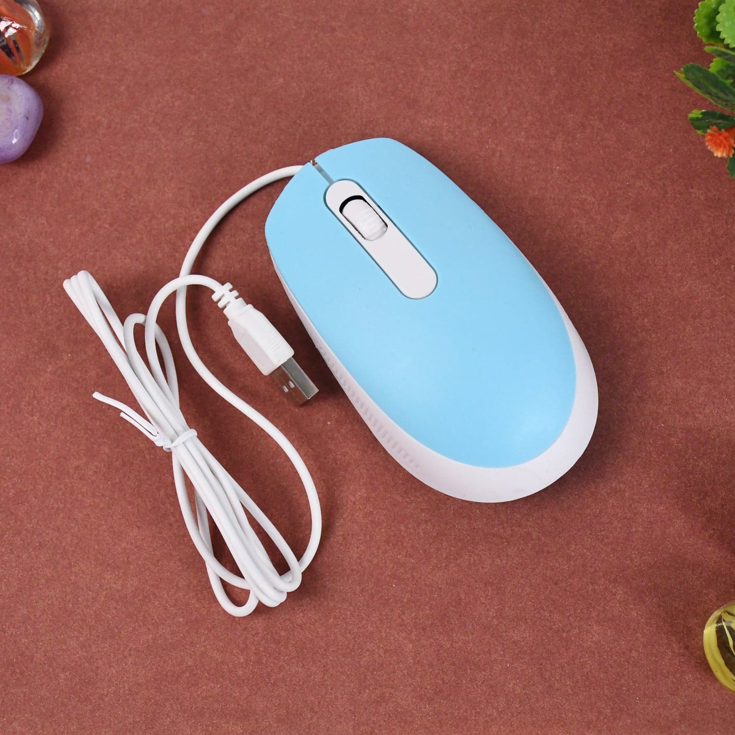 3 Button Ergonomic Design Wired Computer Mouse thumbnail 1
