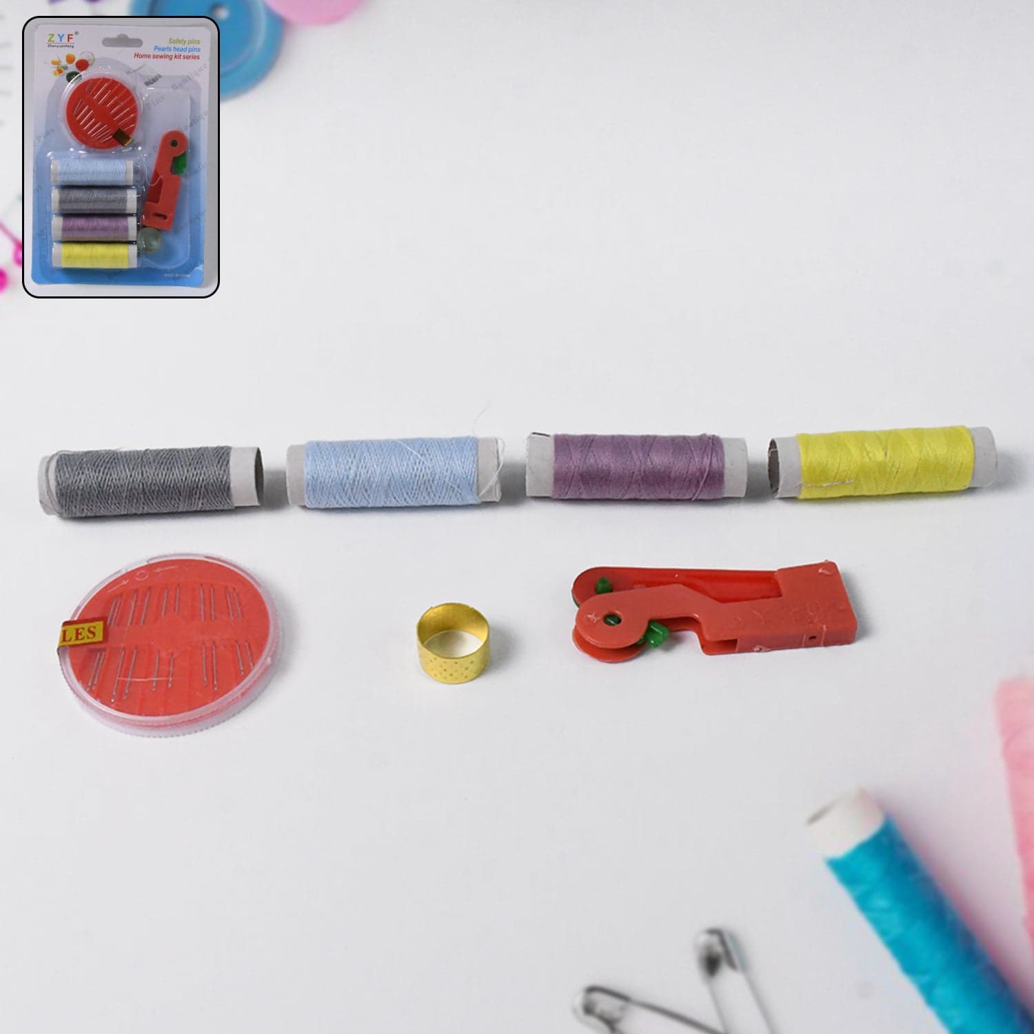 7 in 1 Multipurpose Tailoring Sewing Accessories Kit (1 Set) thumbnail 1