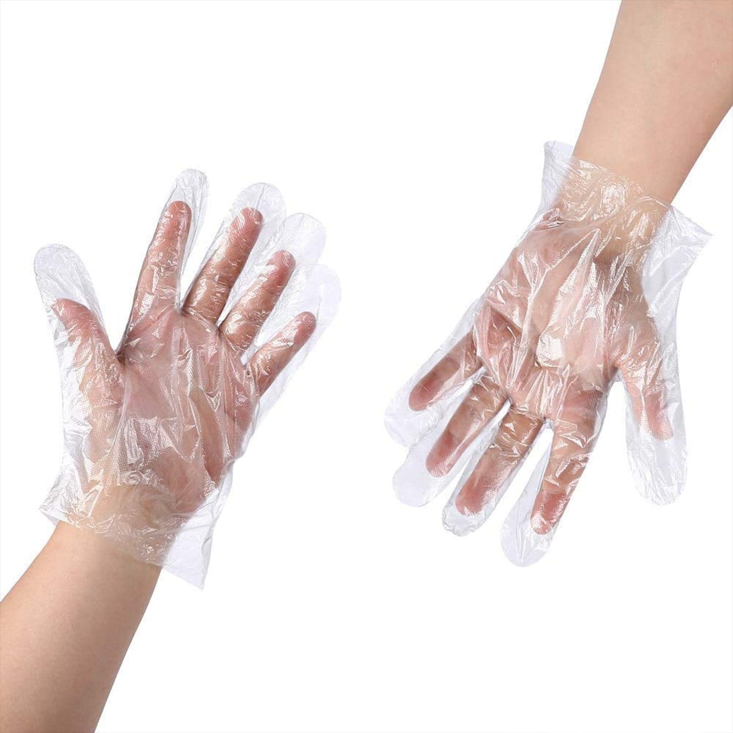 Eco-Friendly Kitchen Hand Gloves, Disposal hand gloves, Free size (100 Pc) thumbnail 5