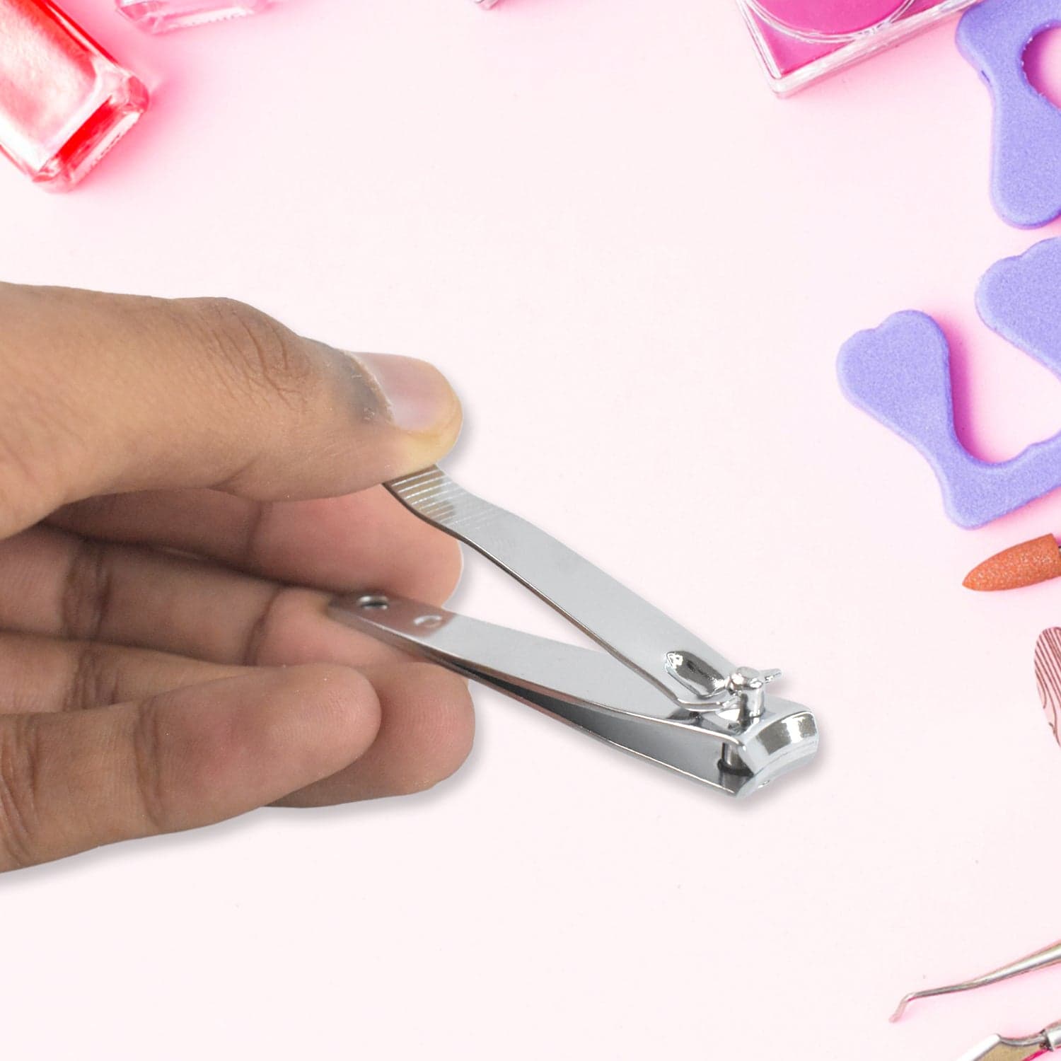 5 In 1 Pedicure Tool Pedicure Brush For Feet Foot Scrubber Foot File With Nail Cutter thumbnail 3