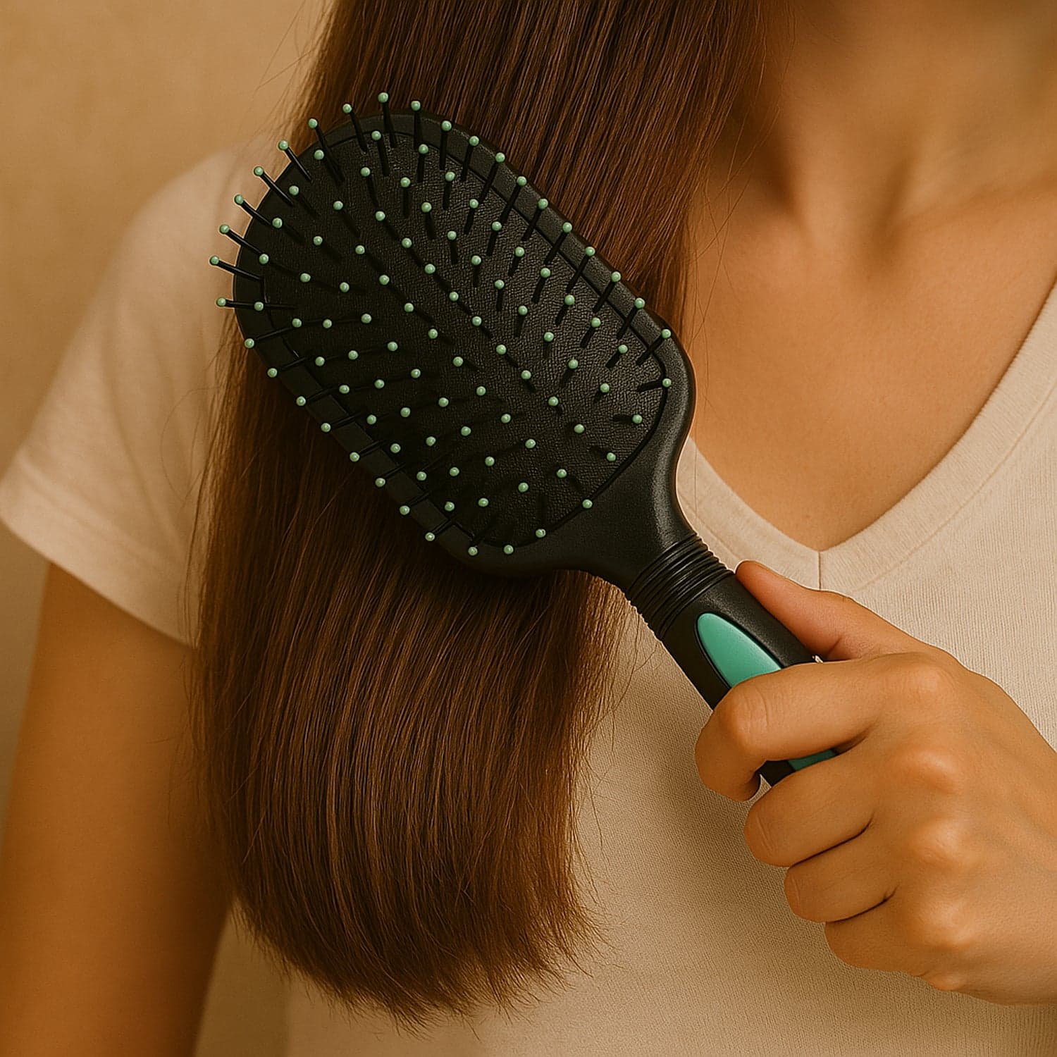 2 In 1 Hair Comb Brush With Mirror thumbnail 10