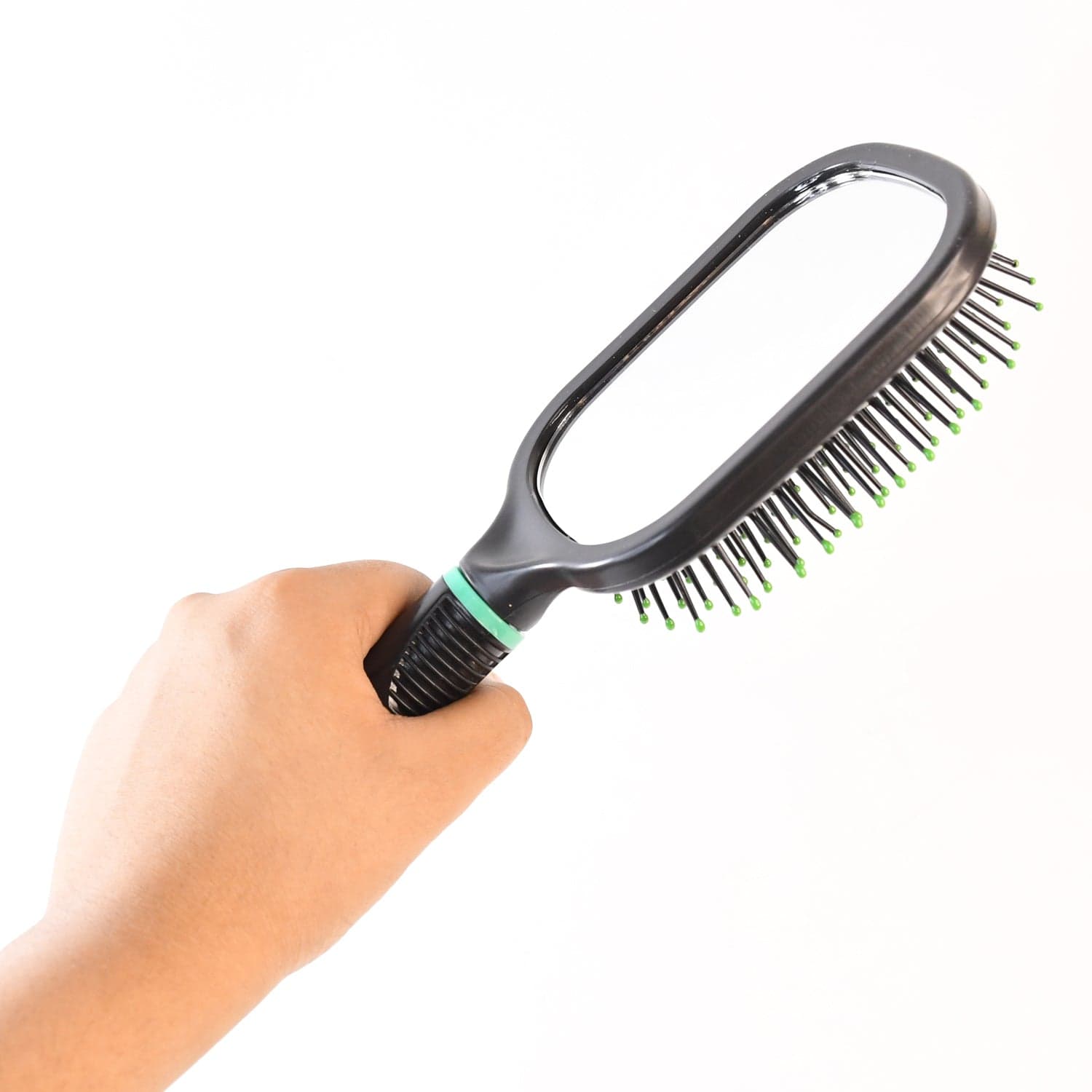 2 In 1 Hair Comb Brush With Mirror thumbnail 6