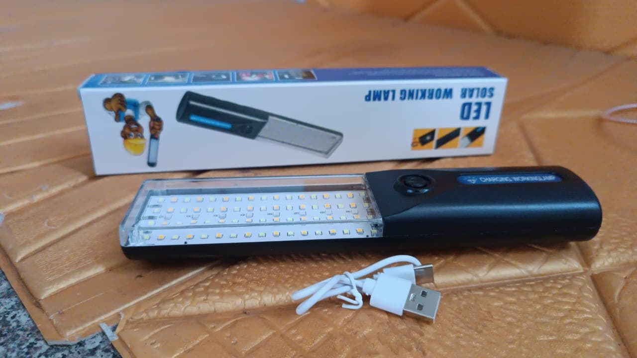 Portable Solar LED Lamp Light Emergency Work Light (1 Pc) thumbnail 7
