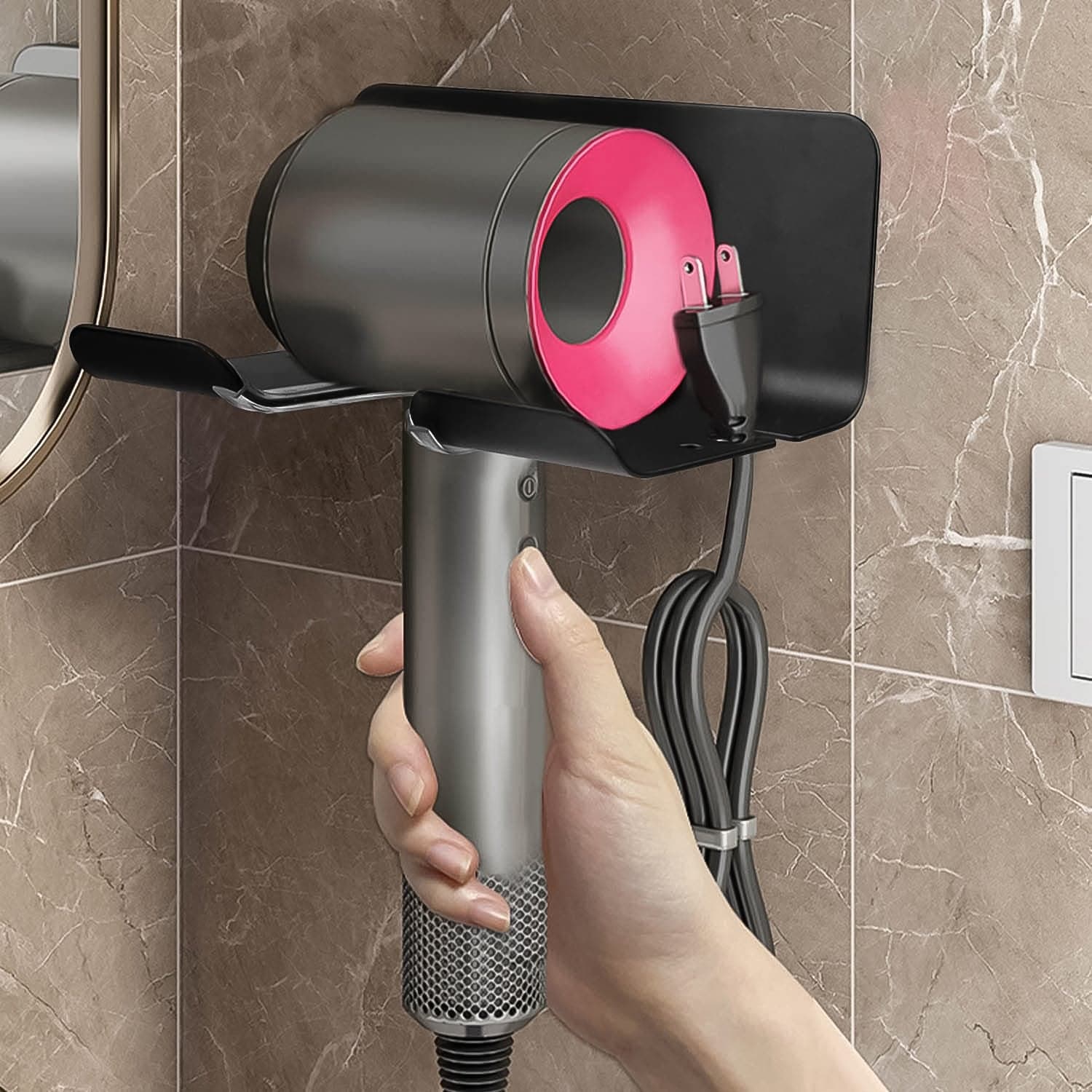 Hair Dryer Holder Wall Mounted thumbnail 3