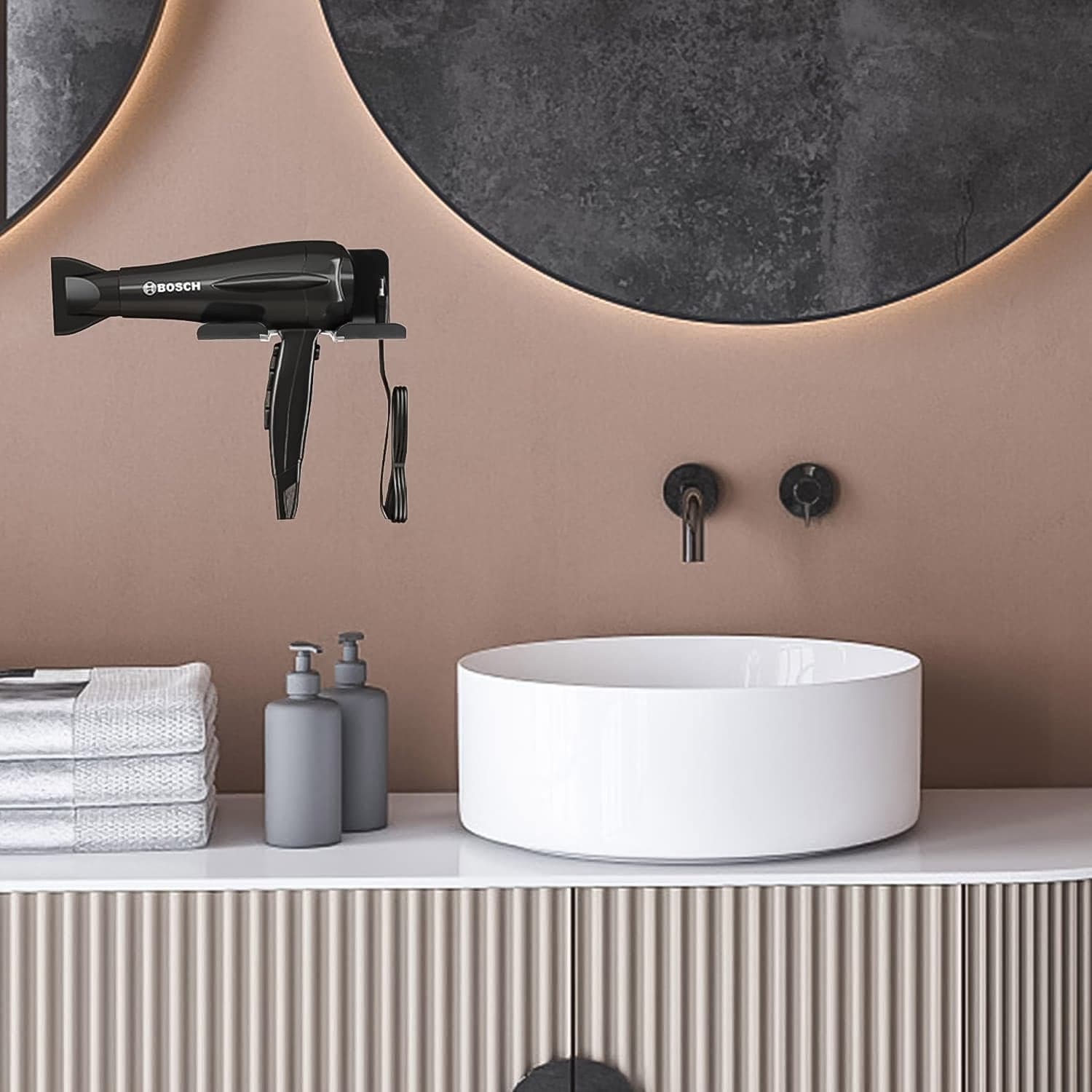 Hair Dryer Holder Wall Mounted thumbnail 4