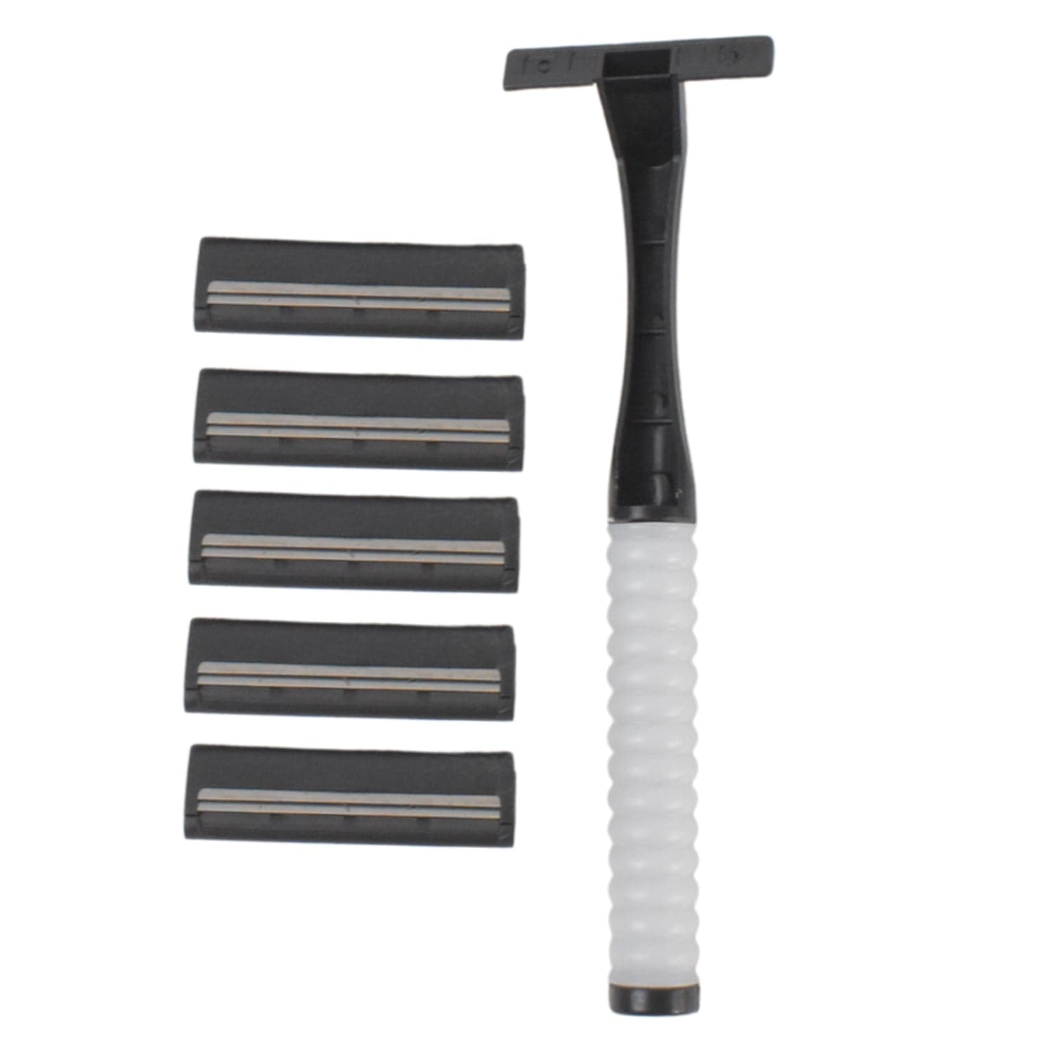 manual shaving razor with 5 blades thumbnail 6
