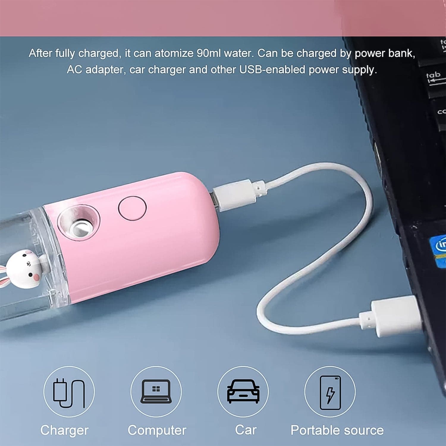 14470 Portable Mini Facial Steamer thumbnail 2