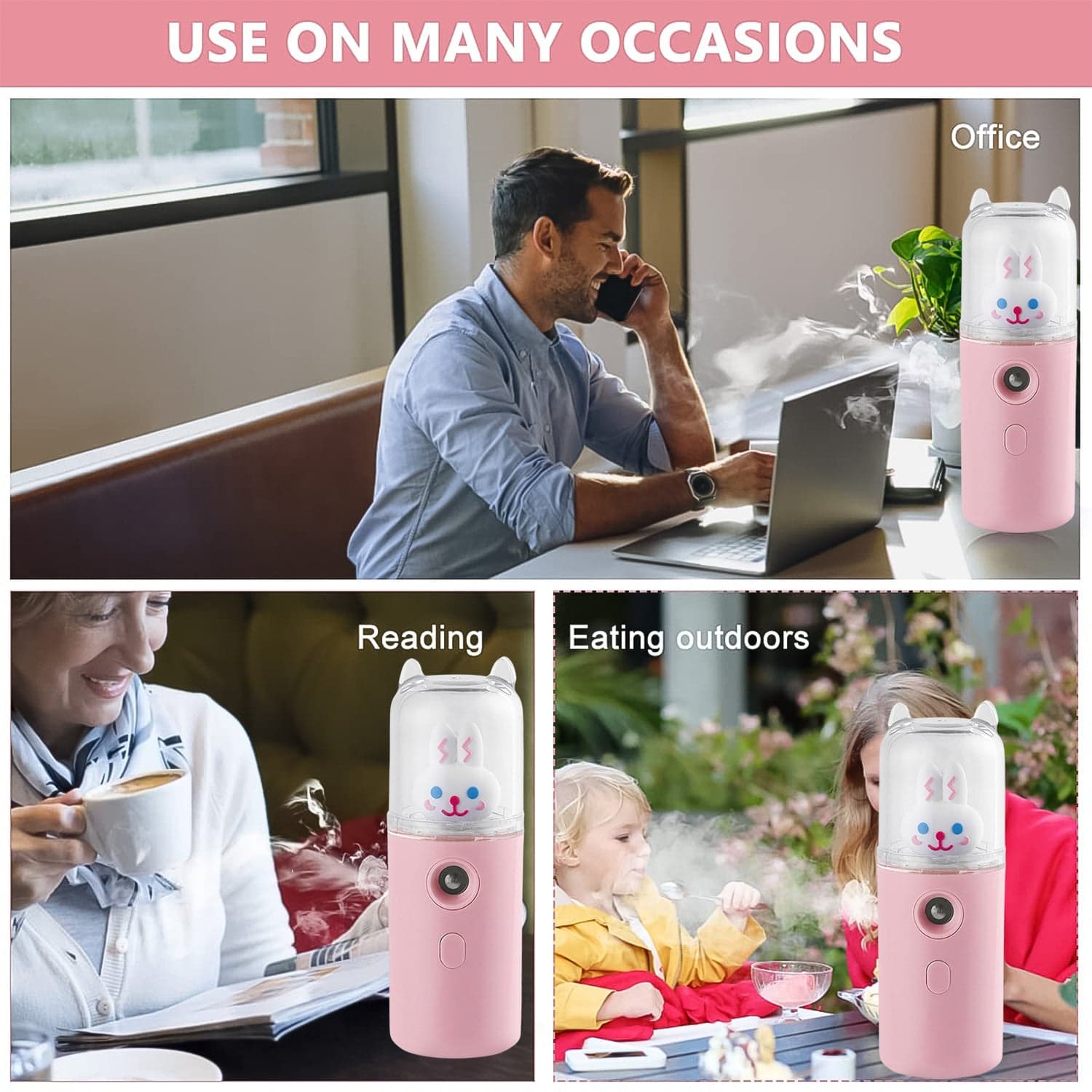 14470 Portable Mini Facial Steamer thumbnail 3