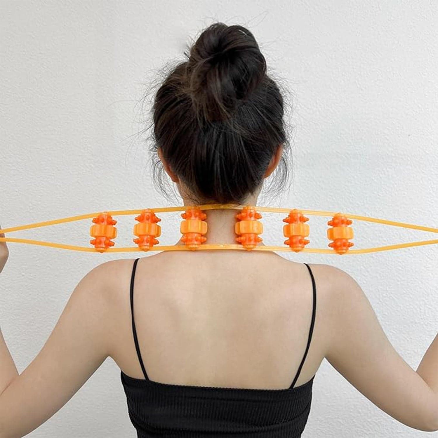 Handheld Back Massage Roller Rope (1 Pc) thumbnail 3