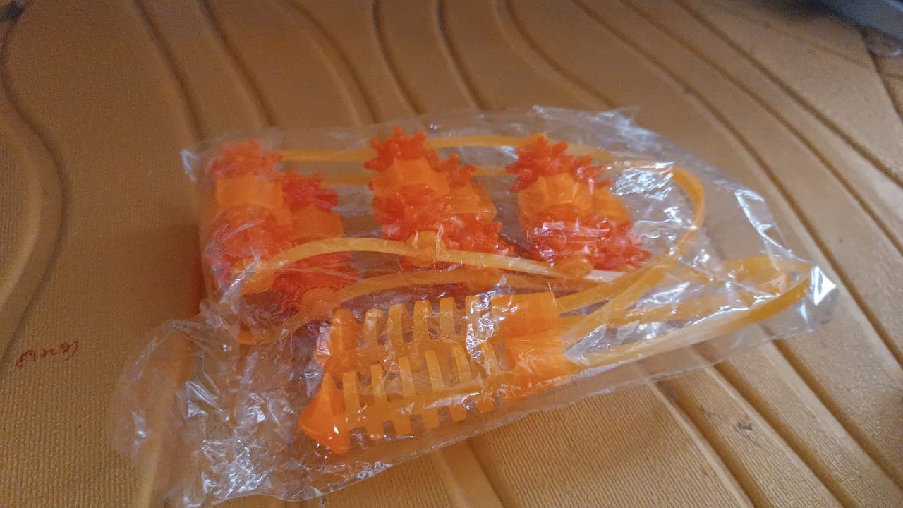 Handheld Back Massage Roller Rope (1 Pc) thumbnail 7