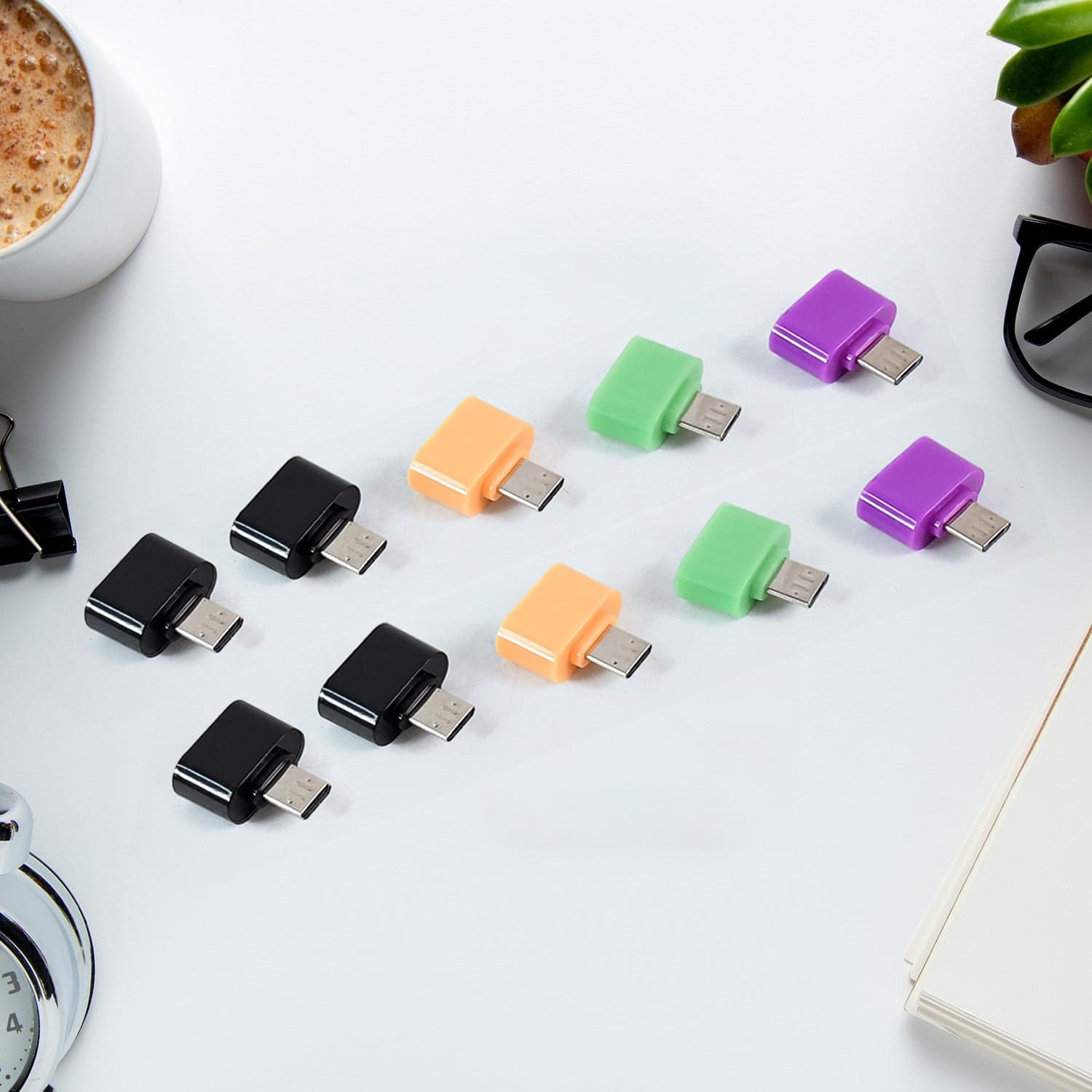 Micro Usb Otg Adapter Converter 10 Pc thumbnail 2