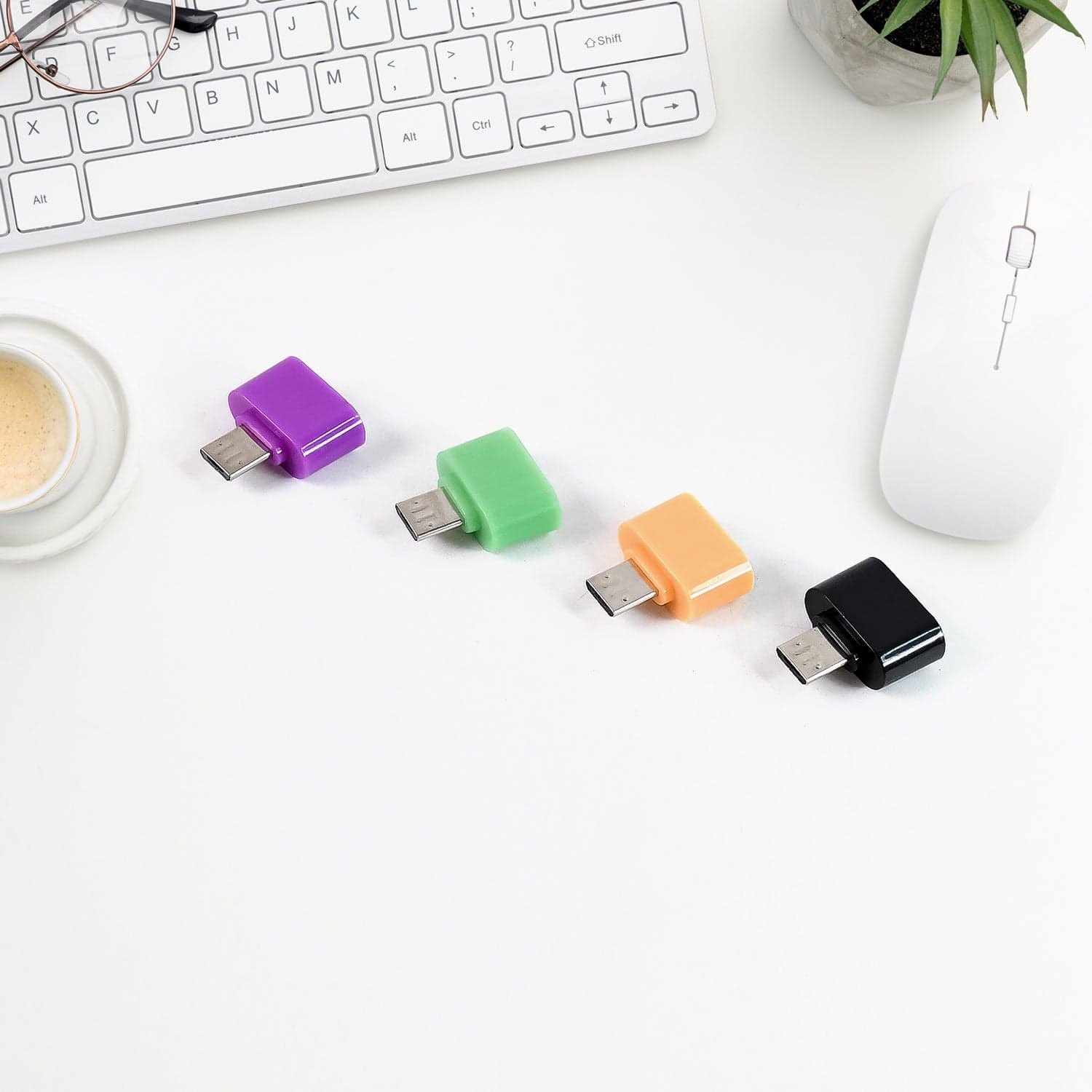 Micro Usb Otg Adapter Converter 10 Pc thumbnail 3
