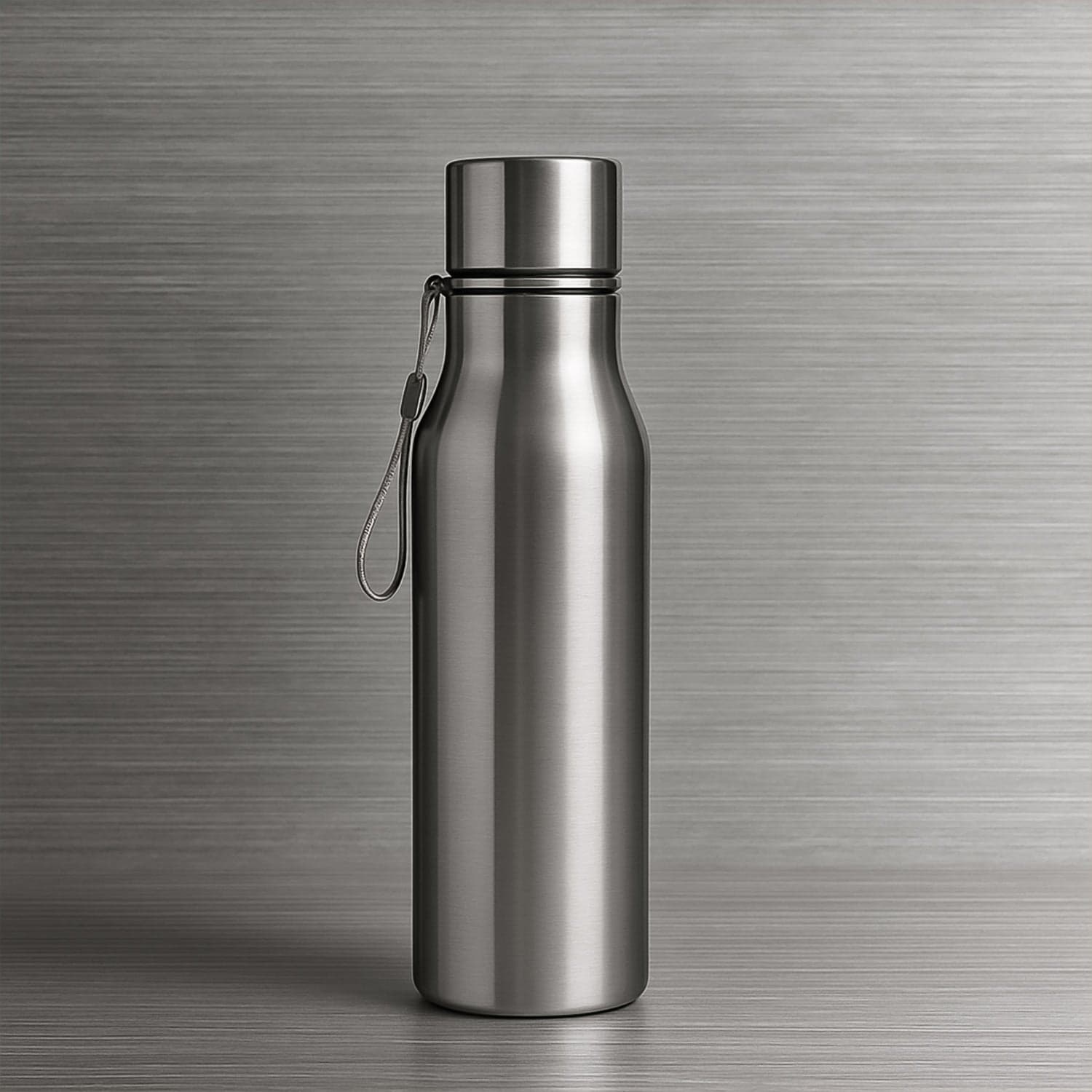 Premium Stainless Steel Water Bottle Approx 500Ml 1 Pc thumbnail 2