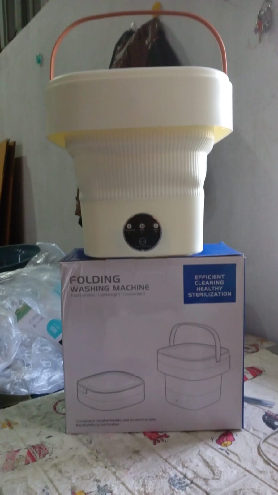 Folding Washing Machine Mini Portable Washing Machine ID-1457 thumbnail 8