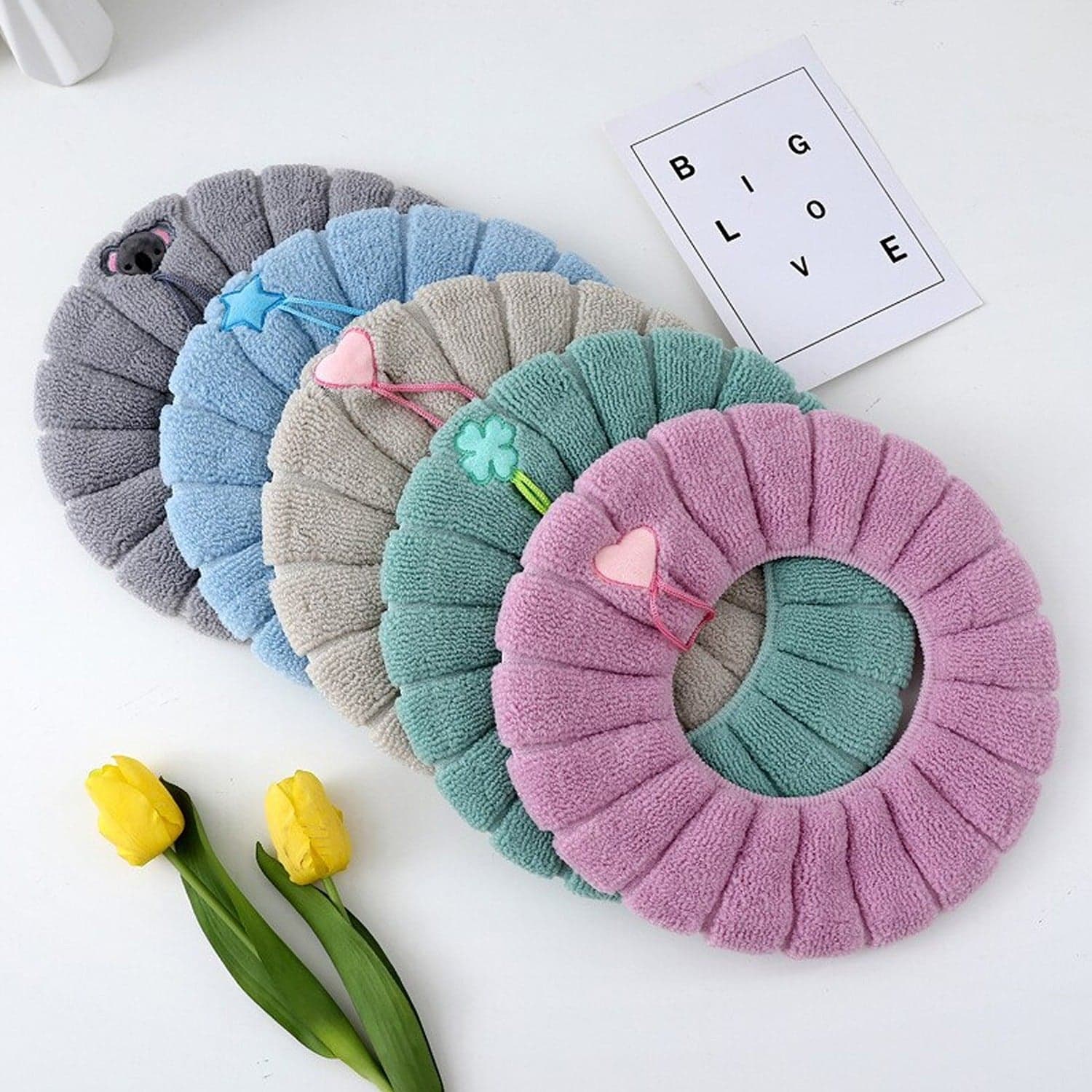 Winter Comfortable Soft Toilet Seat Mat Cover Cushion Plush thumbnail 4