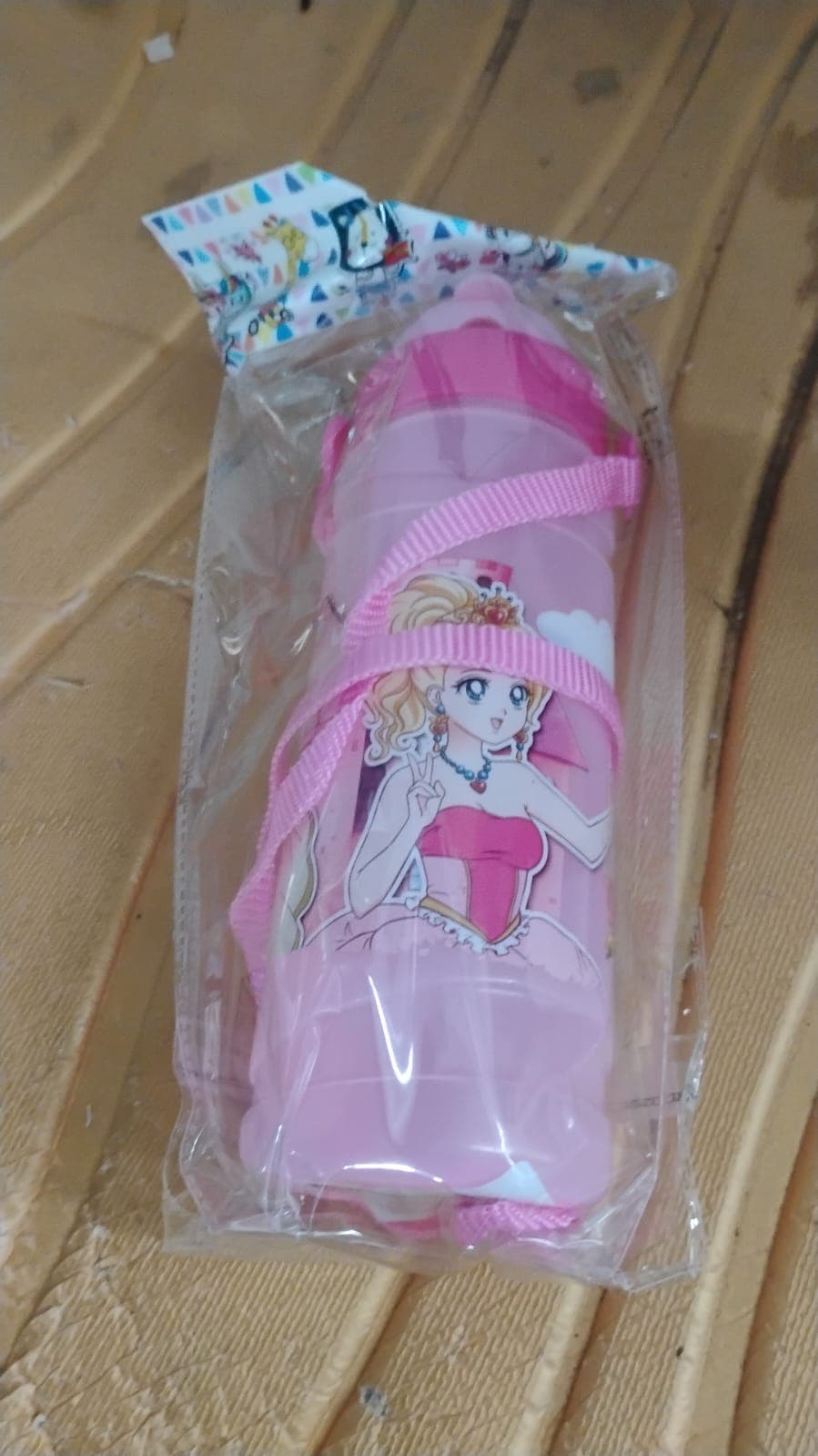 Cartoon Princess Printed Water Bottle For Kids thumbnail 6