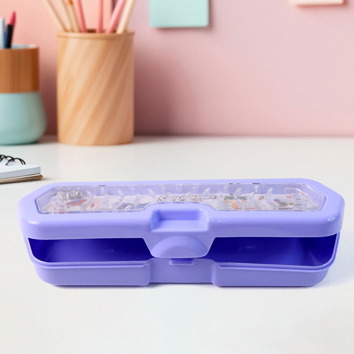 Superheroes Themed Hard Case Pencil Box thumbnail 5