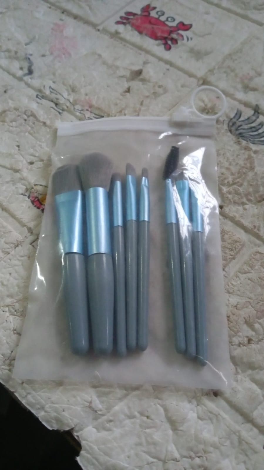 8-Piece Mini Makeup Brush Kit of Portable Premium Synthetic Set with Case (Mix Colors) thumbnail 11