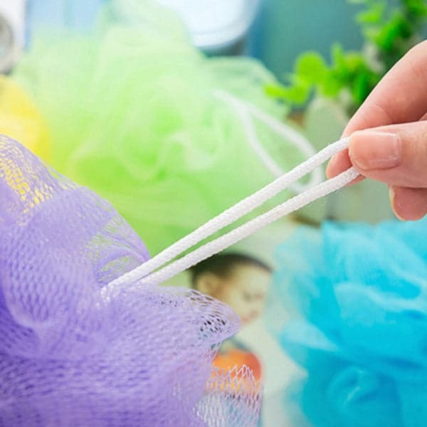 Bath Sponge Round Loofah and Back Scrubber for Men and Women thumbnail 8