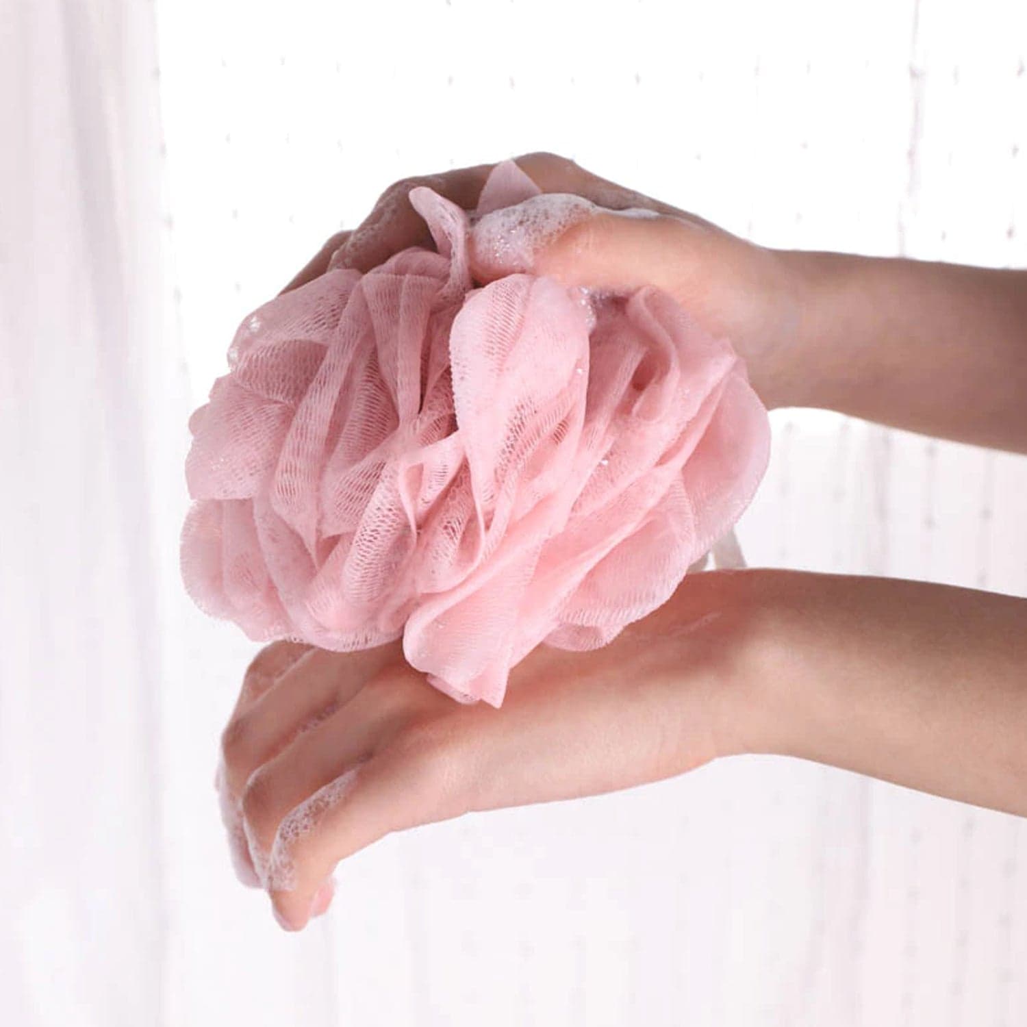 Bath Sponge Round Loofah and Back Scrubber for Men and Women thumbnail 9