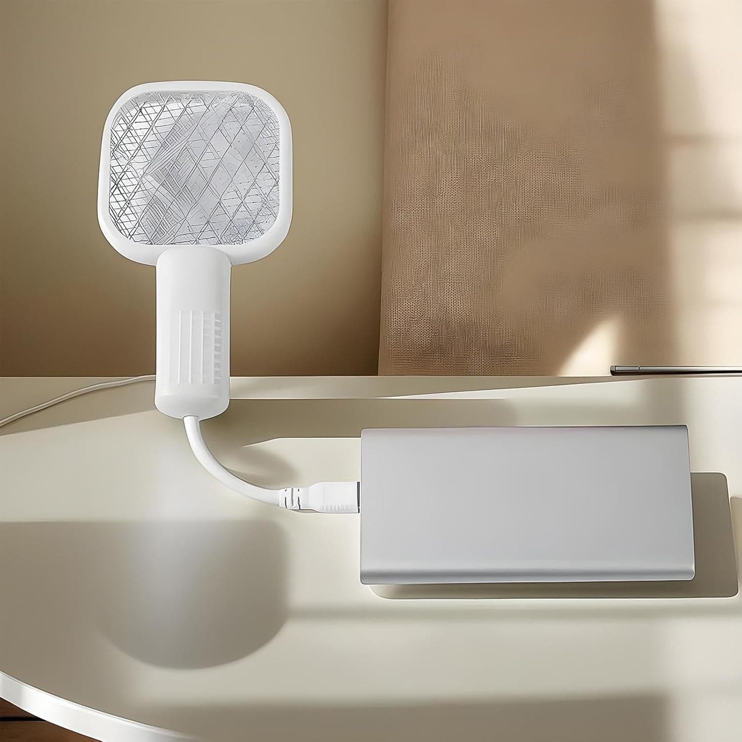 Rechargeable Electric Mosquito Swatter Racket thumbnail 6
