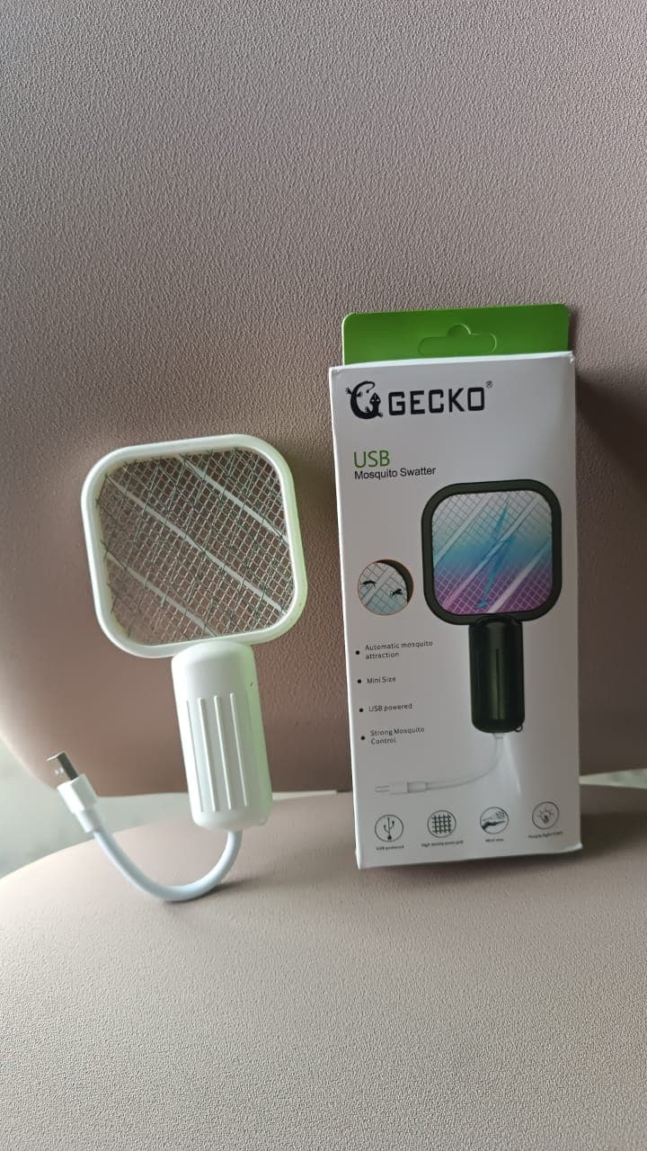 Rechargeable Electric Mosquito Swatter Racket thumbnail 7