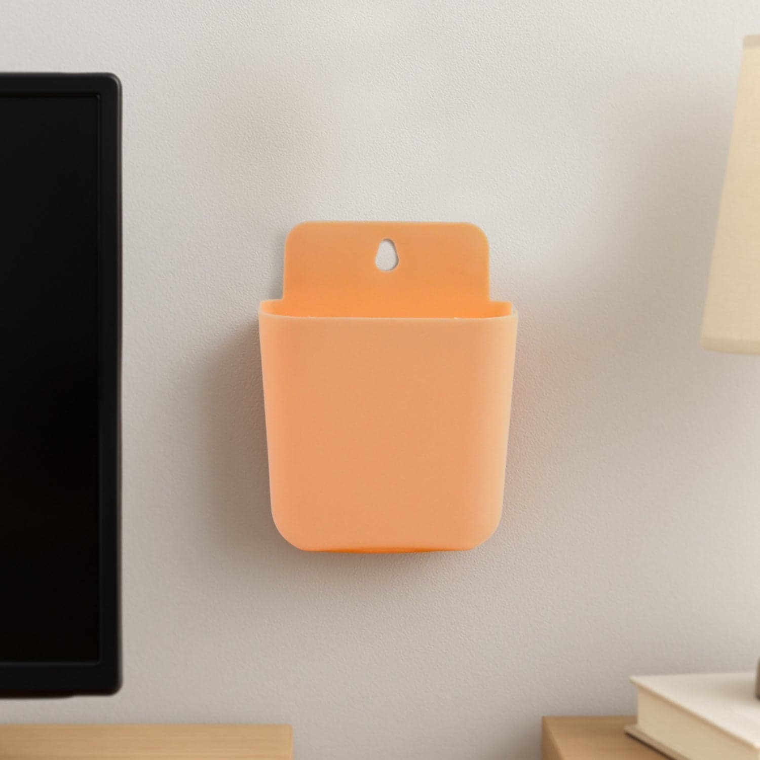 Multi Purpose Wall Mounted Plastic Storage Pocket 1 Pc thumbnail 5