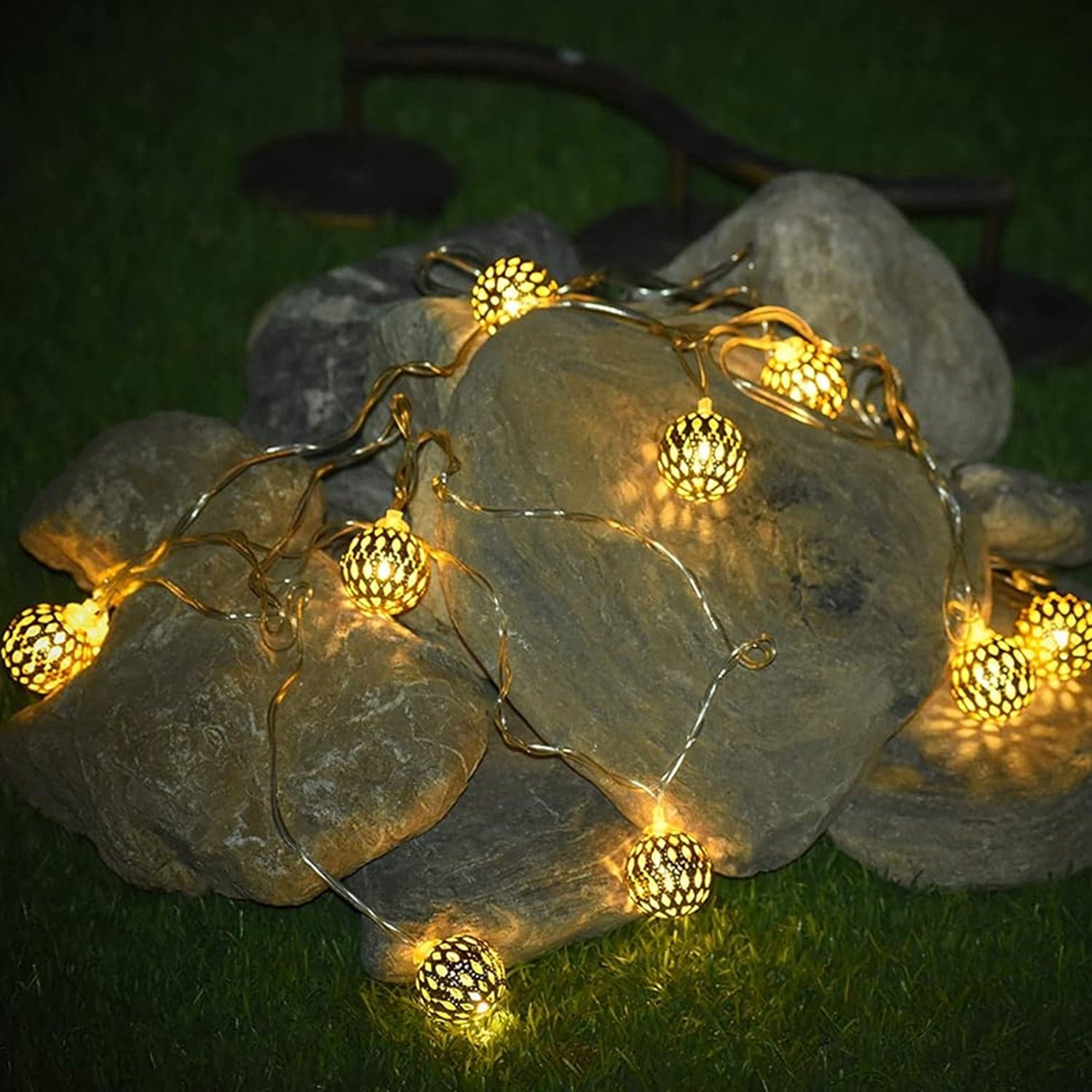Decorative Metal Ball Led String Light 3 Meter thumbnail 7