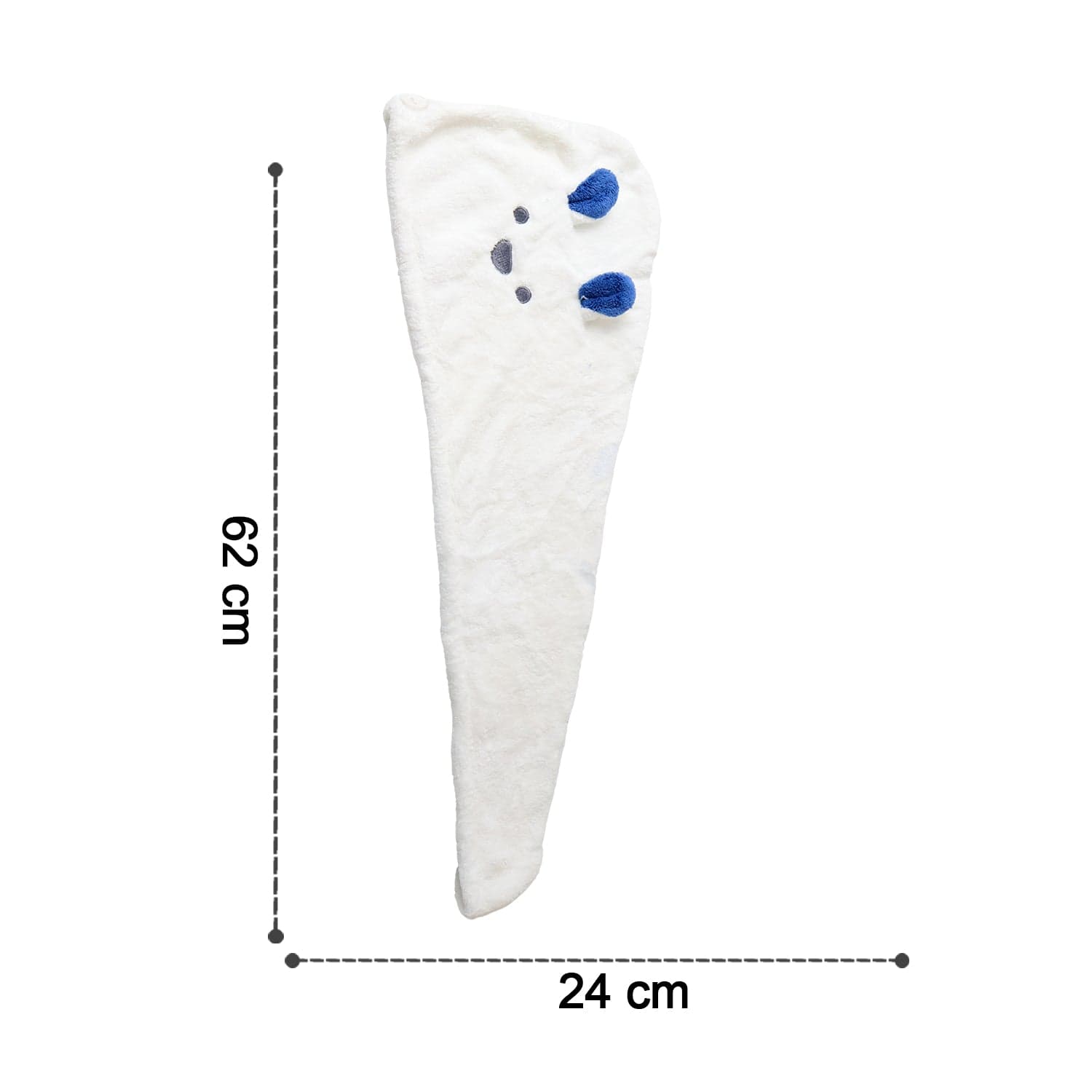 Soft Microfiber Hair Drying Towel Wrap thumbnail 3