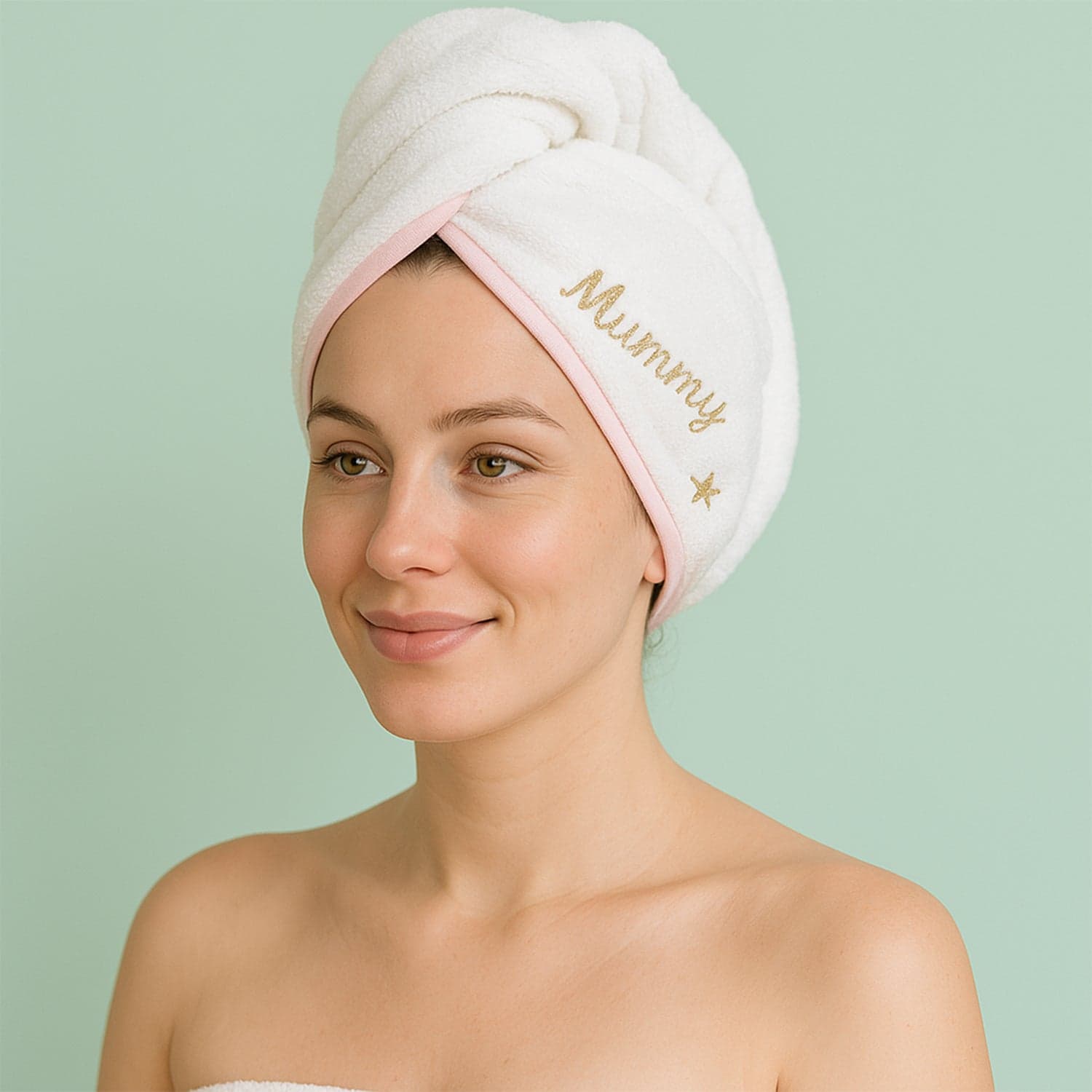 Luxury Microfiber Hair Drying Towel Wrap 1 Pc thumbnail 6