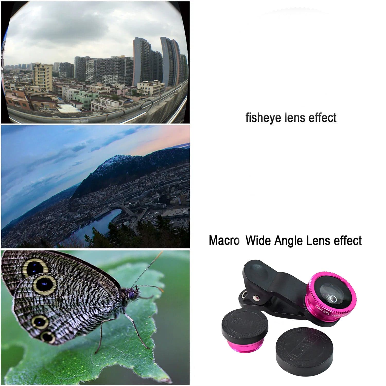 Universal Clip On Mobile Camera Lens Set thumbnail 3