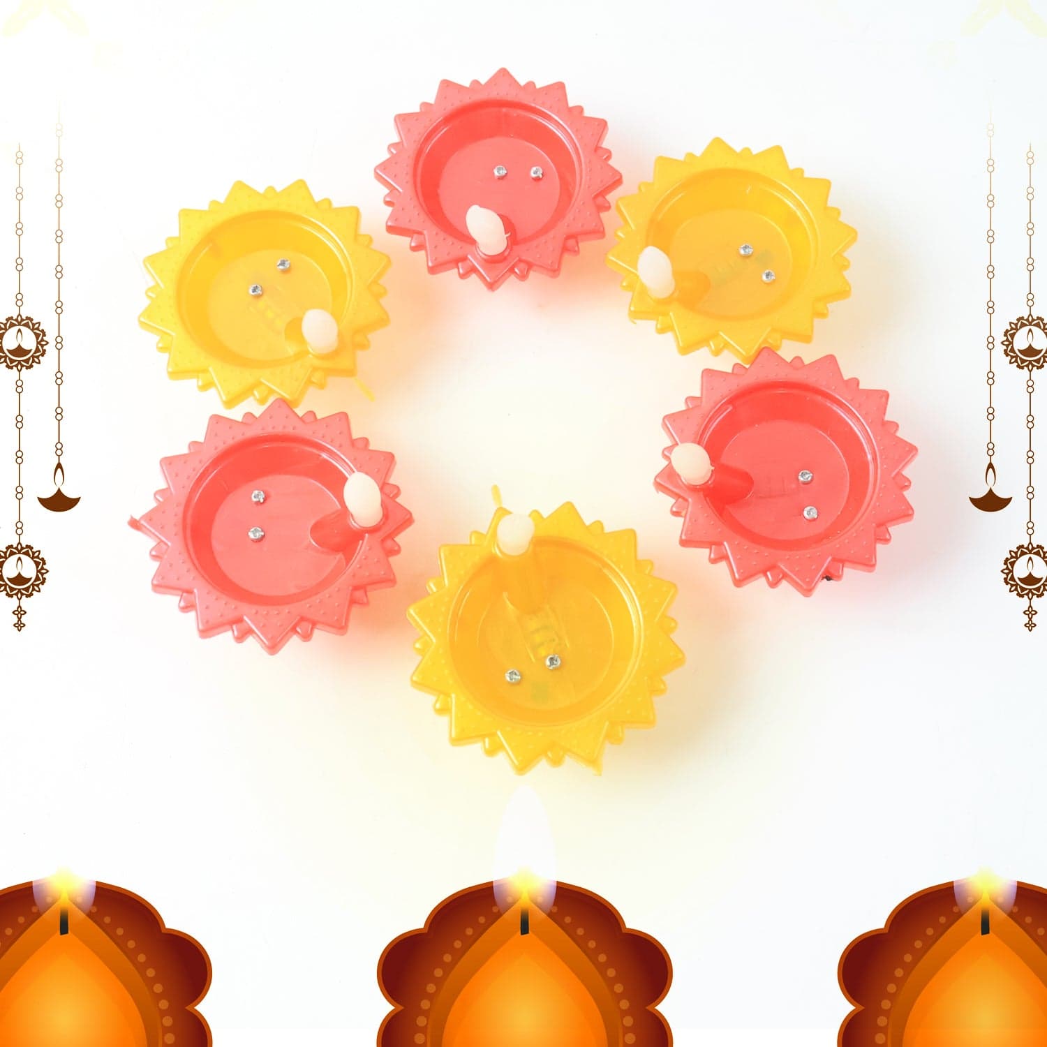 Water Sensor Led Diya Set 6 Pc thumbnail 7