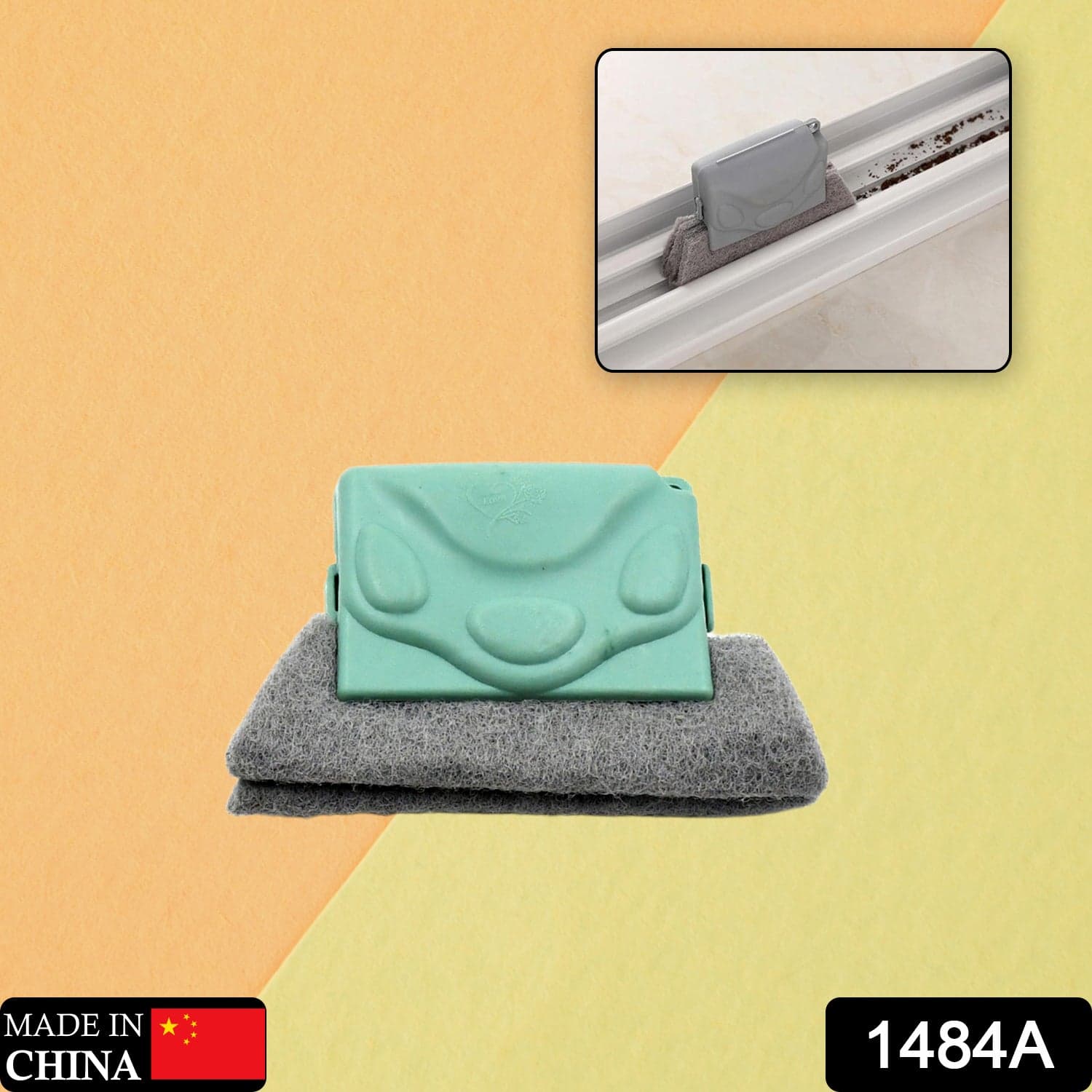 Window Groove Frame Cleaning Brush Door Track Cleaning Brushes Dust Cleaner Tool for Corners Edges and Gaps thumbnail 2