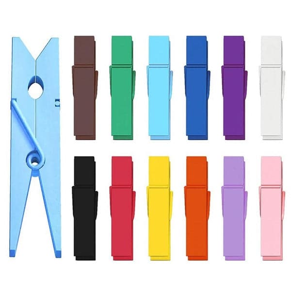 Multipurpose Wooden Clips / Cloth Pegs (Large, 500 Pcs) thumbnail 4