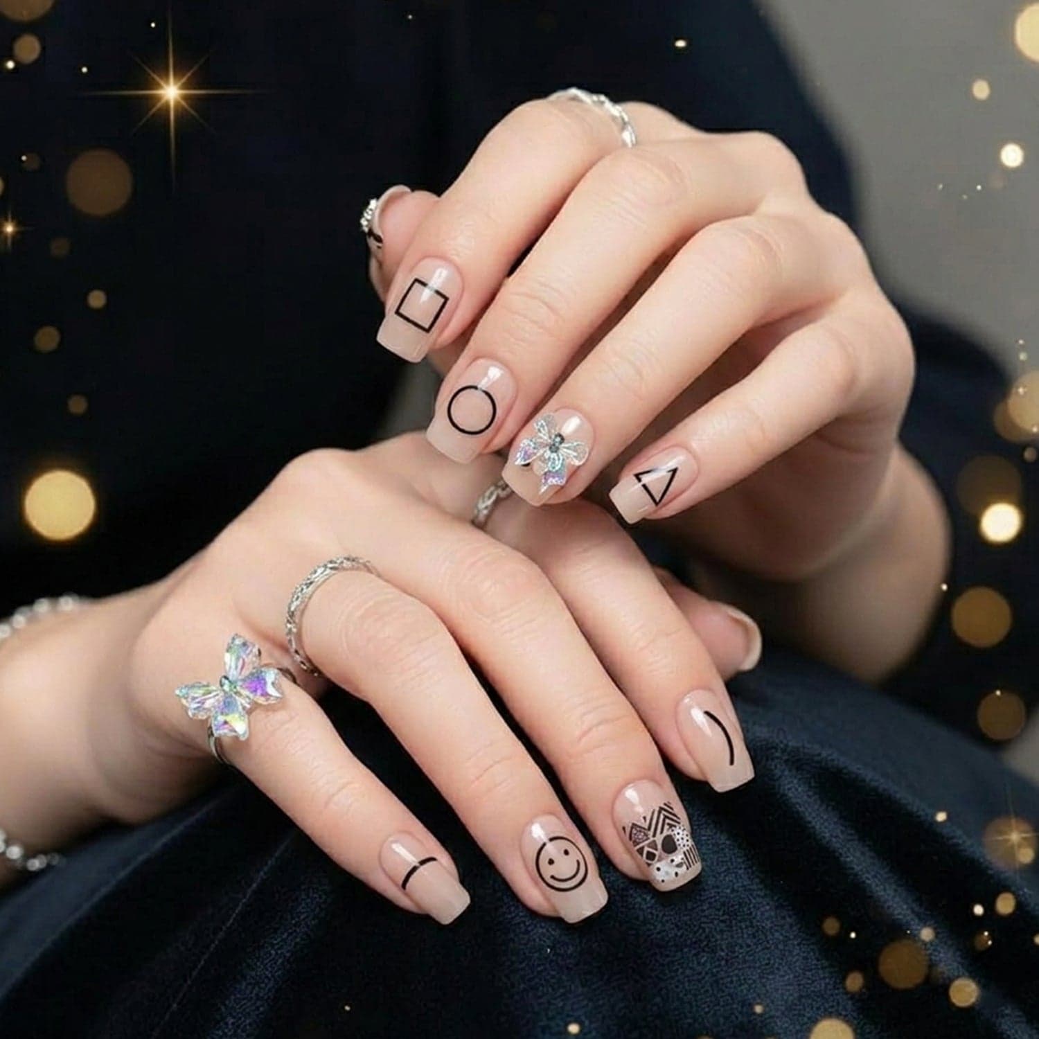 Press-On Nails the Reusable False Nail Set with Strong Glue for Equally Glam Looks thumbnail 3
